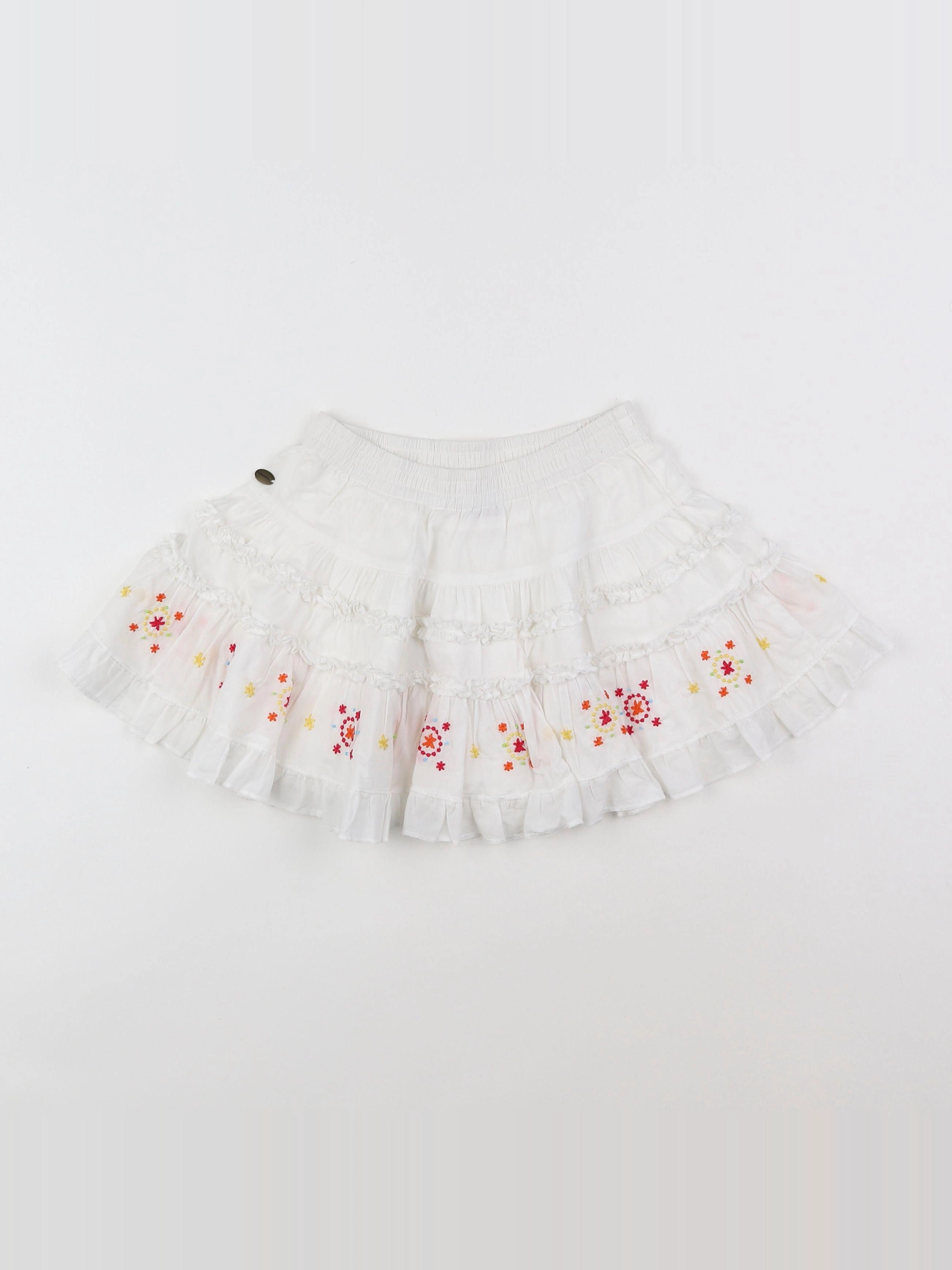 Catimini - jupe blanc - 18 mois