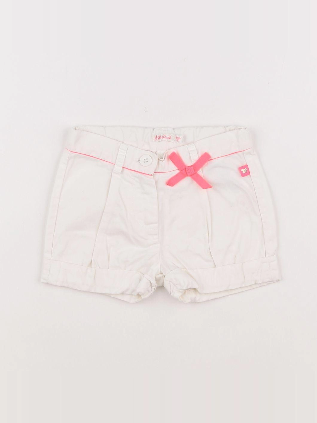 Billie Blush - short blanc - 18 mois