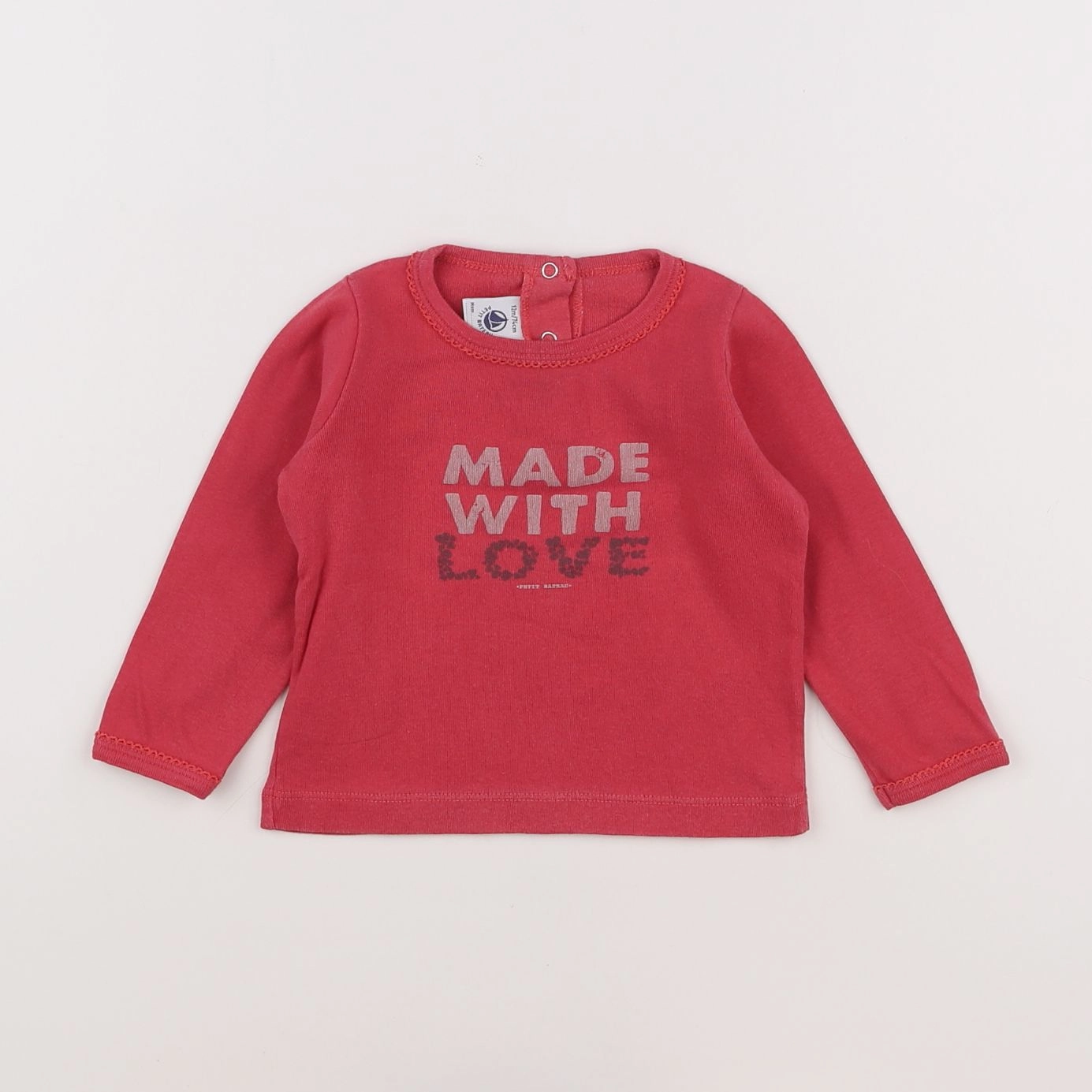 Petit Bateau - tee-shirt multicolore - 12 mois