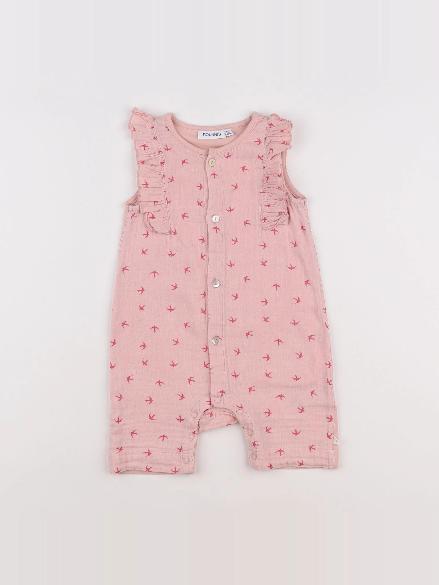 Noukie's - combinaison rose - 12 mois