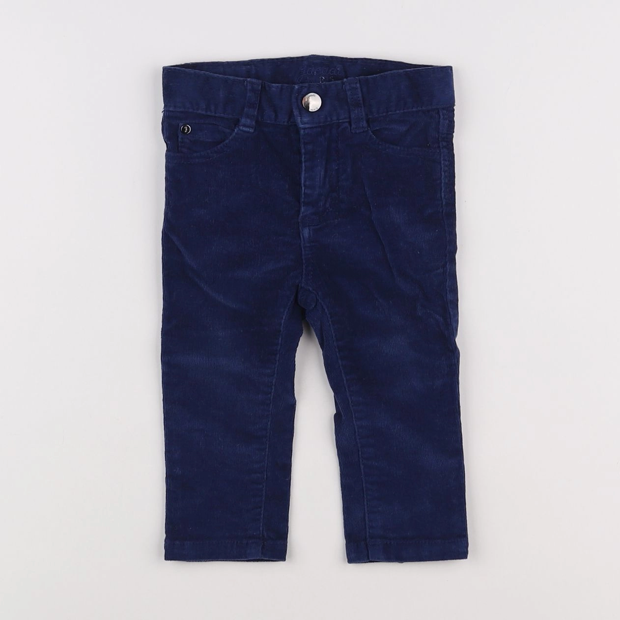 Jacadi - pantalon bleu - 12 mois