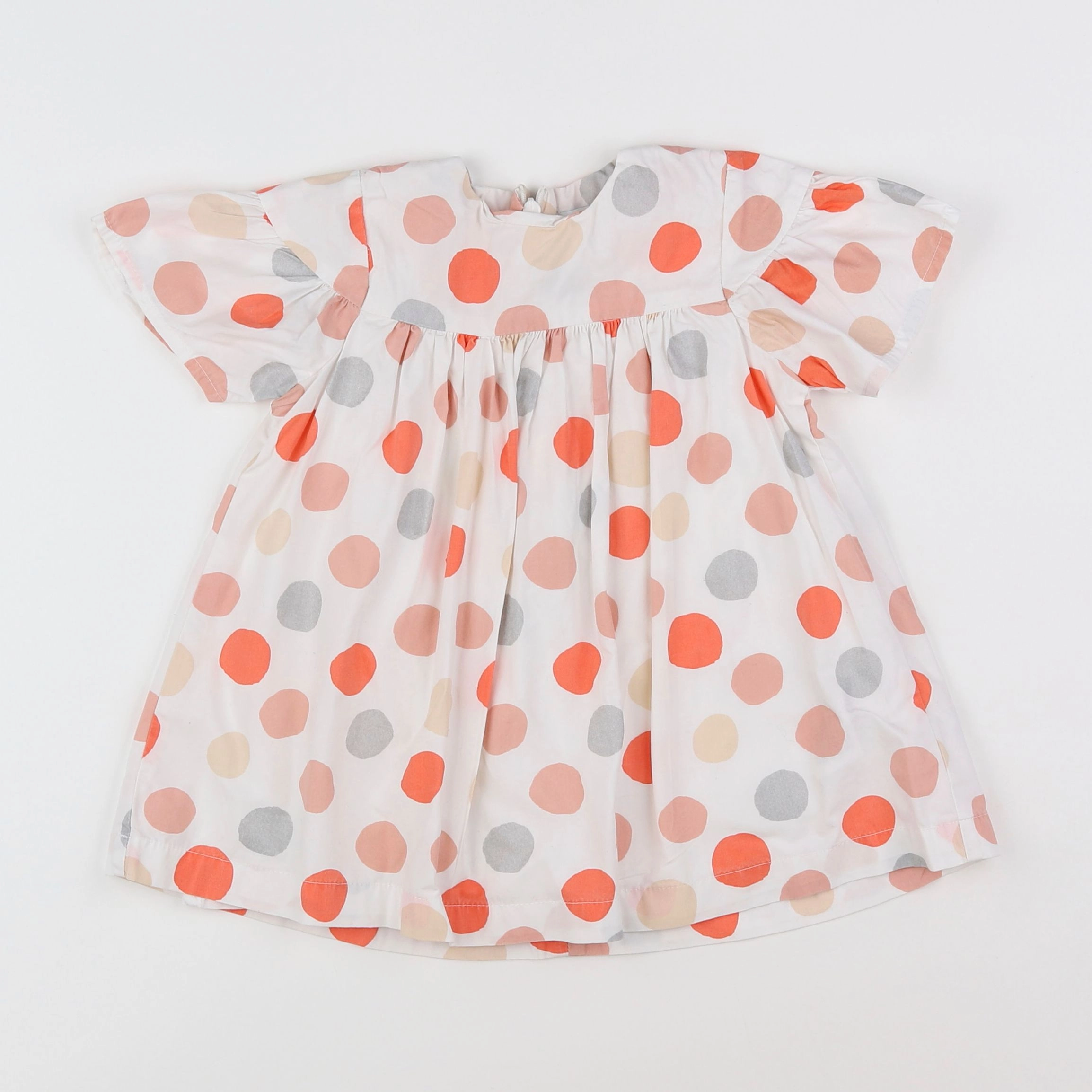 Vertbaudet - robe blanc - 18 mois
