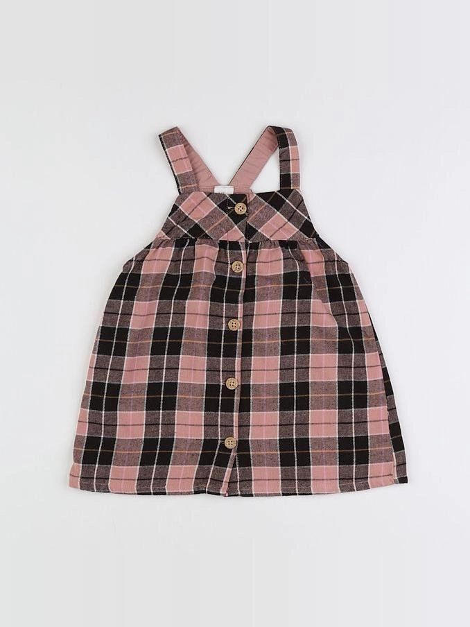 H&M - robe rose - 12 mois