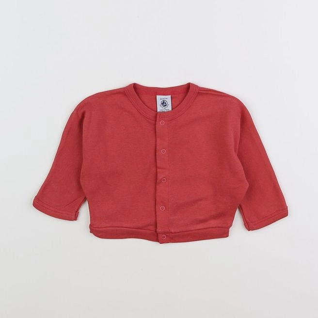 Petit Bateau - tee-shirt rose - 6 mois