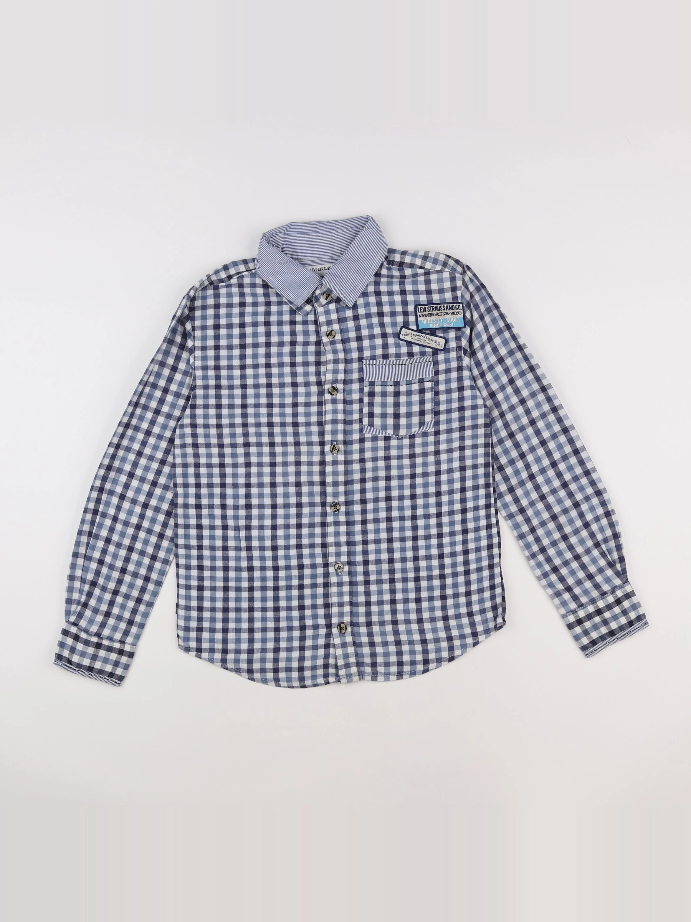 Levi's - chemise bleu - 10 ans