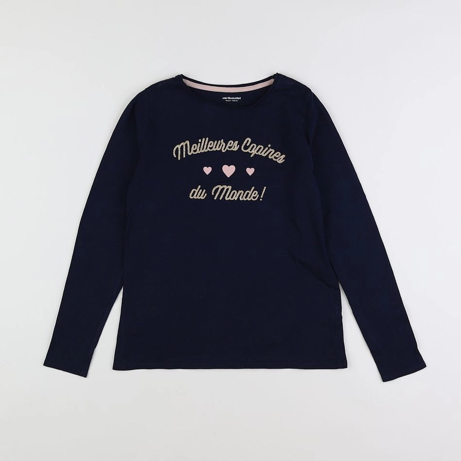 Vertbaudet - tee-shirt bleu - 10 ans