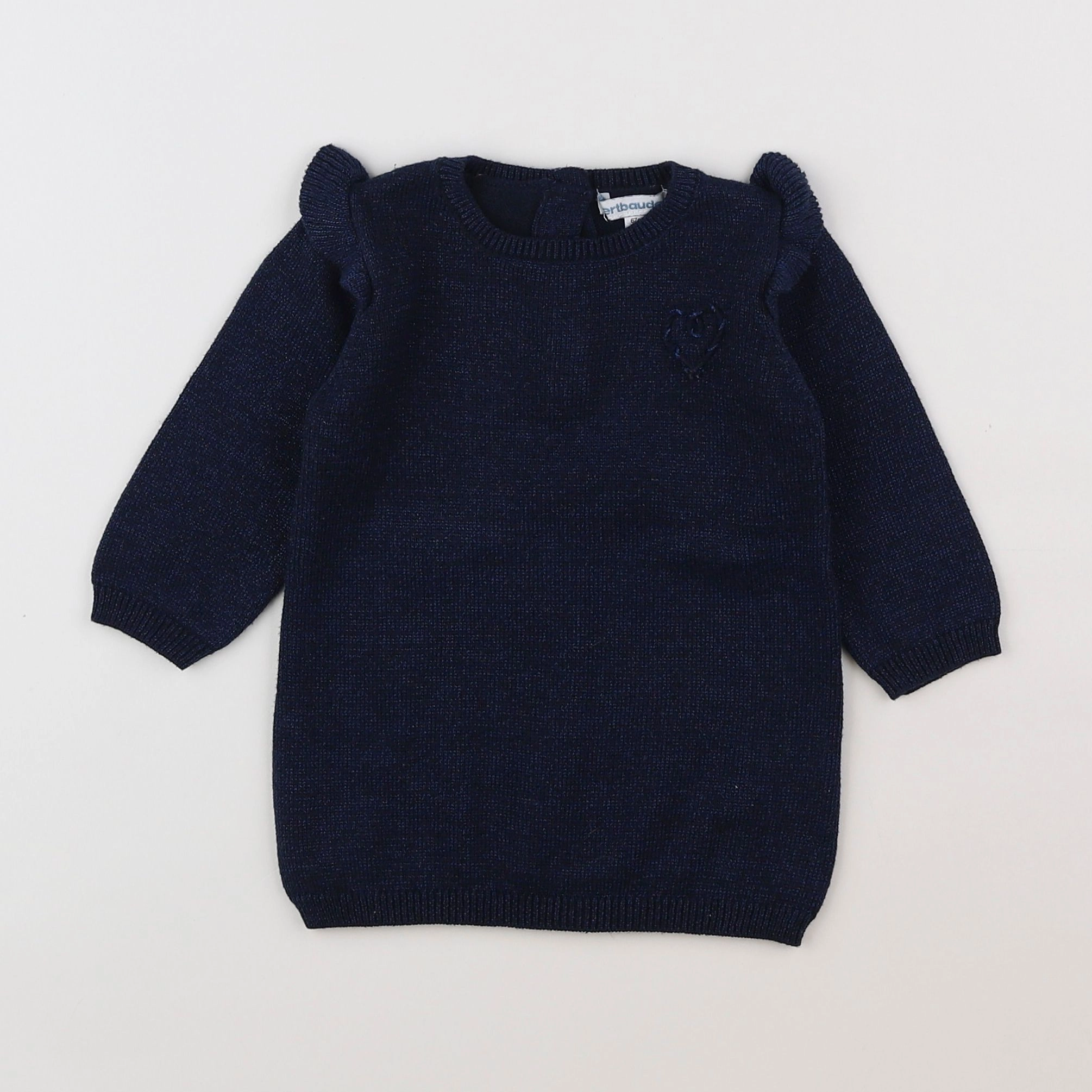 Vertbaudet - robe bleu - 6 mois