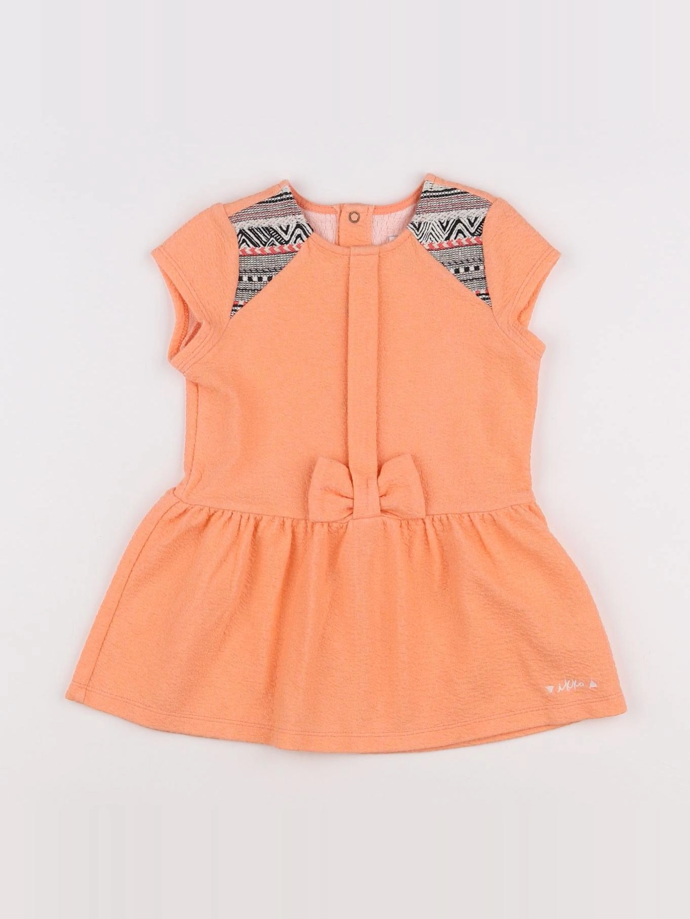 IKKS - robe orange - 18 mois