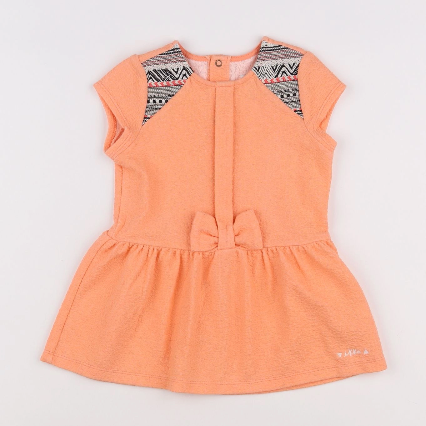 IKKS - robe orange - 18 mois