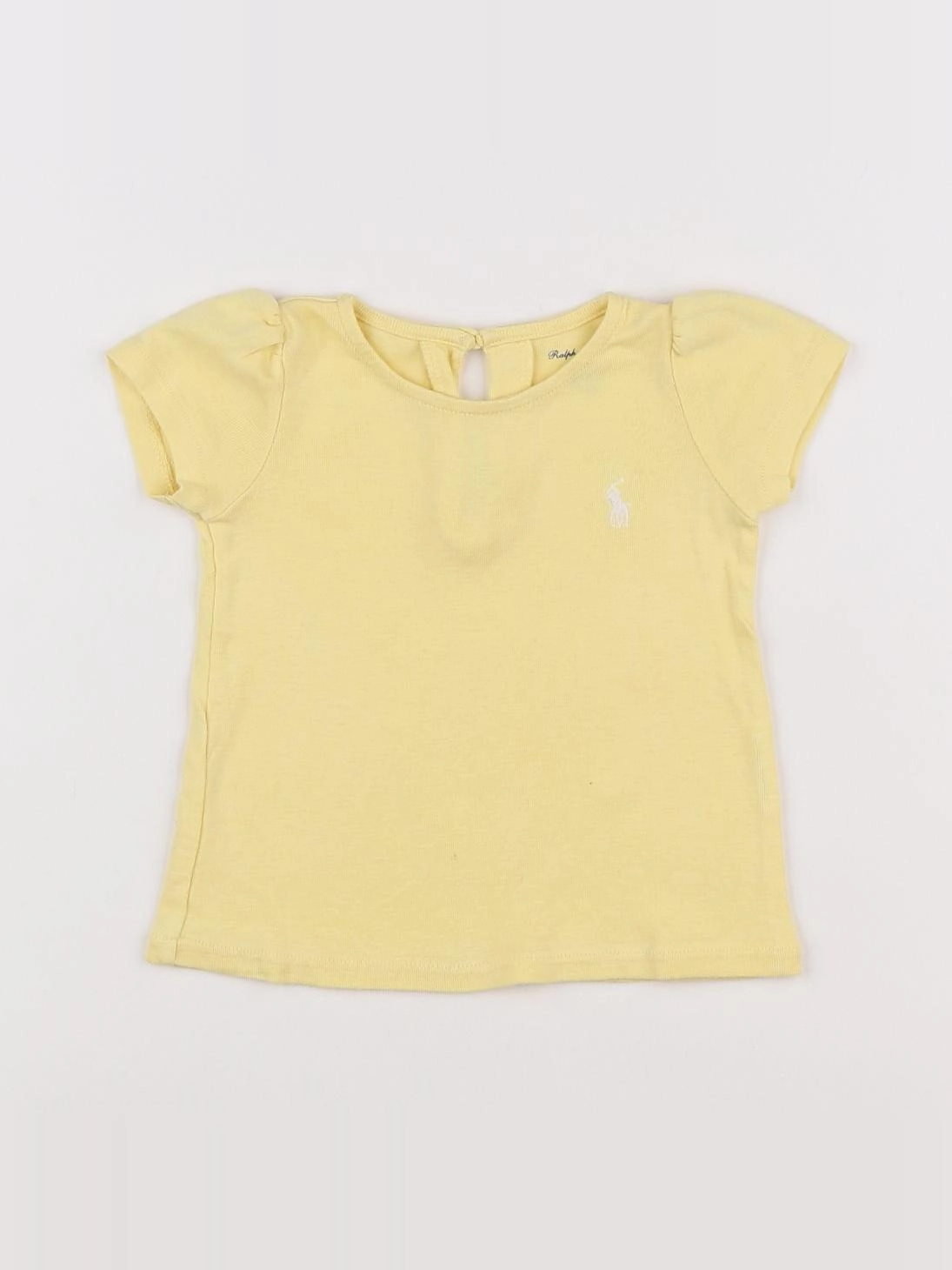 Ralph Lauren - tee-shirt jaune - 9 mois