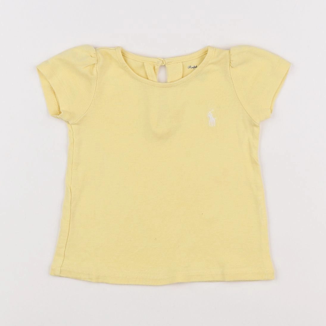 Ralph Lauren - tee-shirt jaune - 9 mois