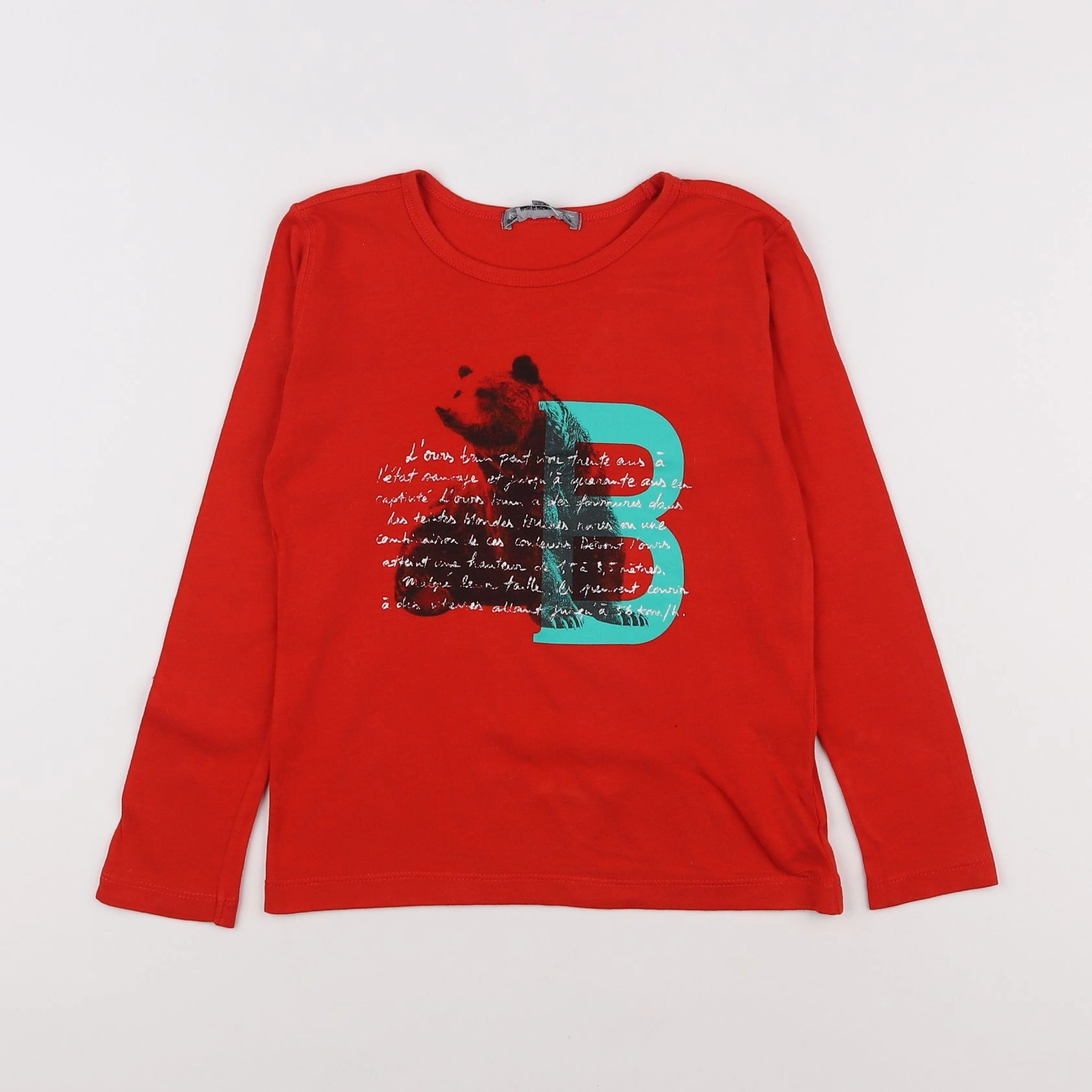 Bonpoint - tee-shirt rouge - 4 ans