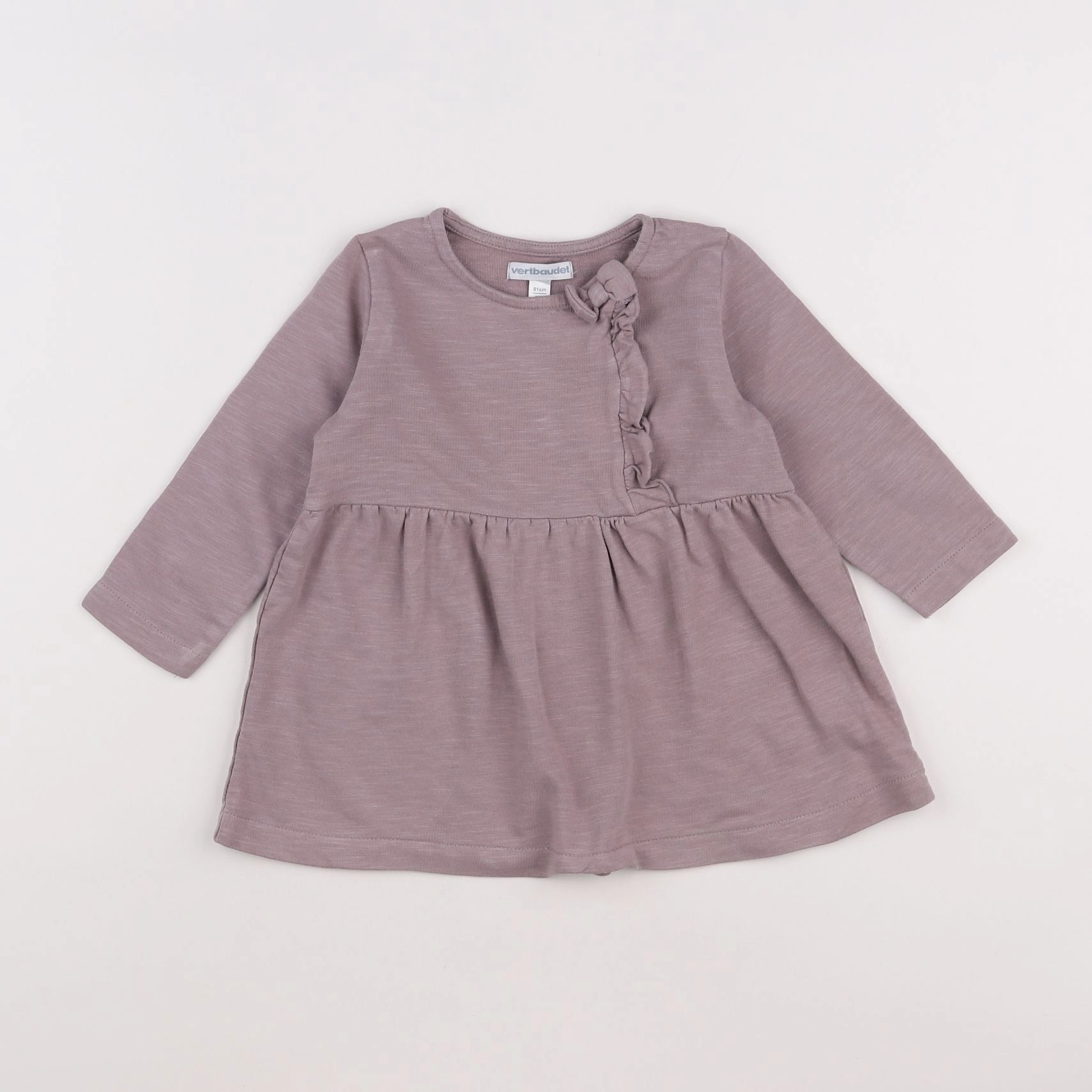 Vertbaudet - robe violet - 18 mois