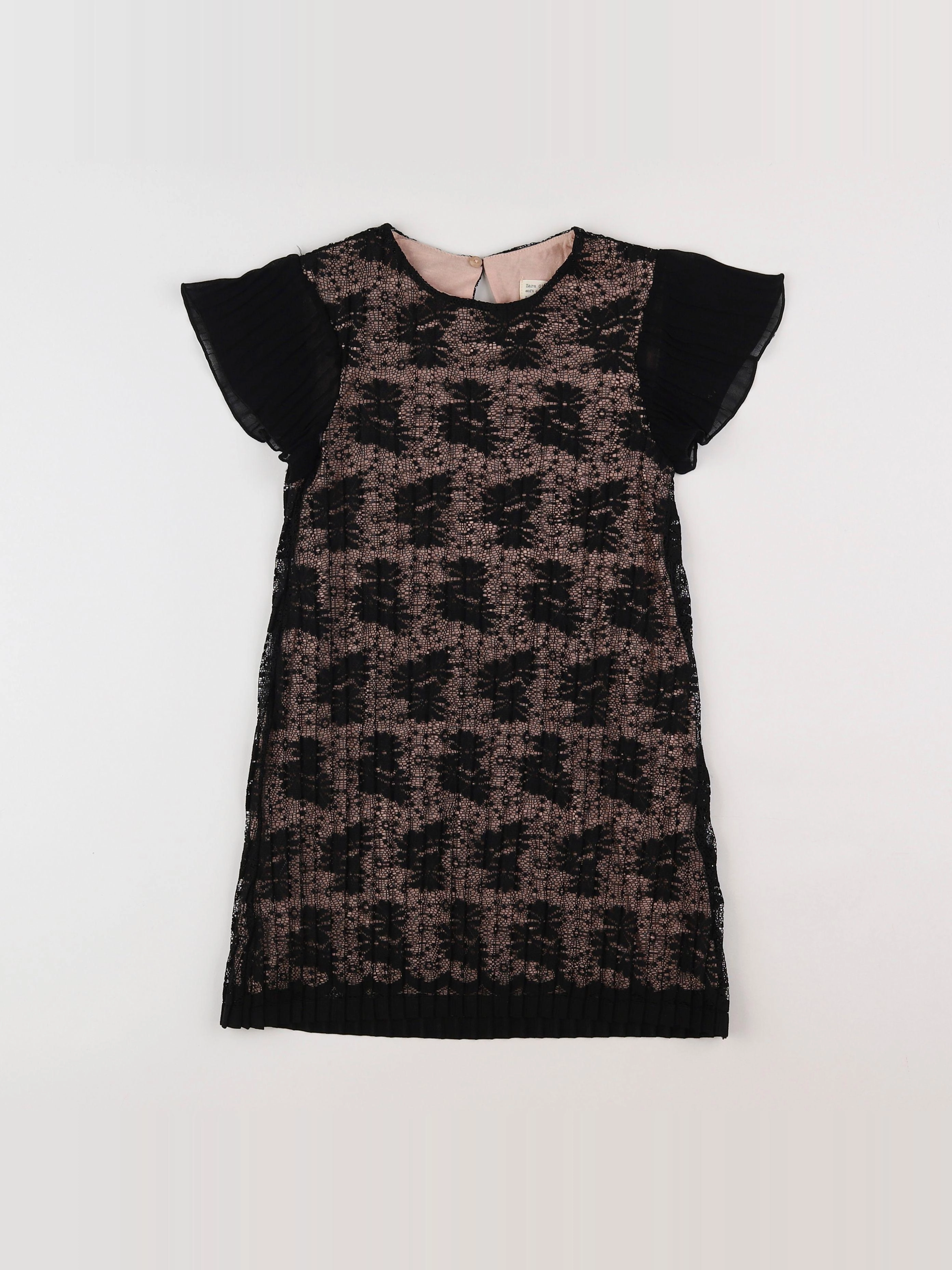 Zara - robe noir, rose - 6 ans
