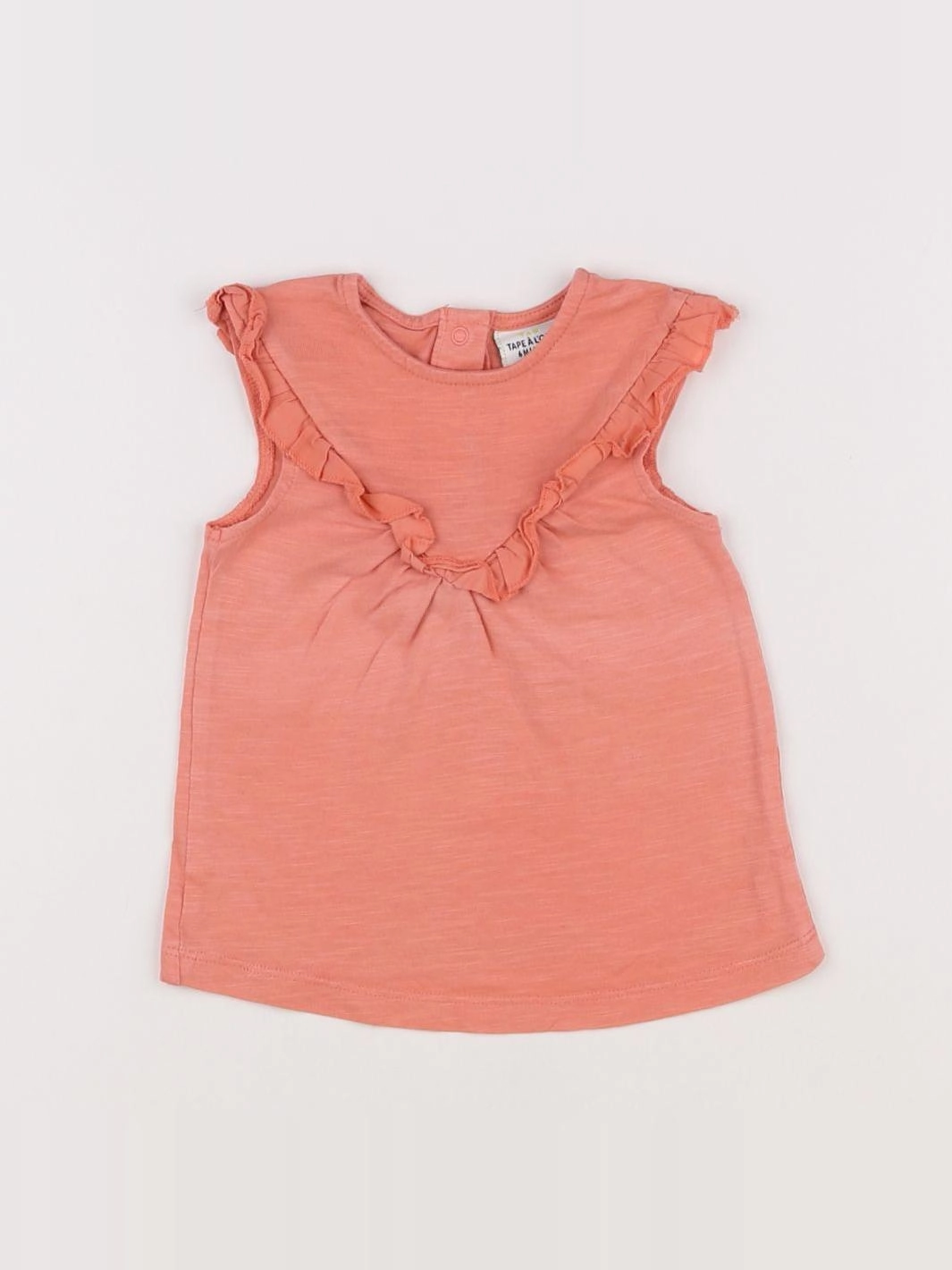 Tape à l'oeil - tee-shirt rose - 6 mois