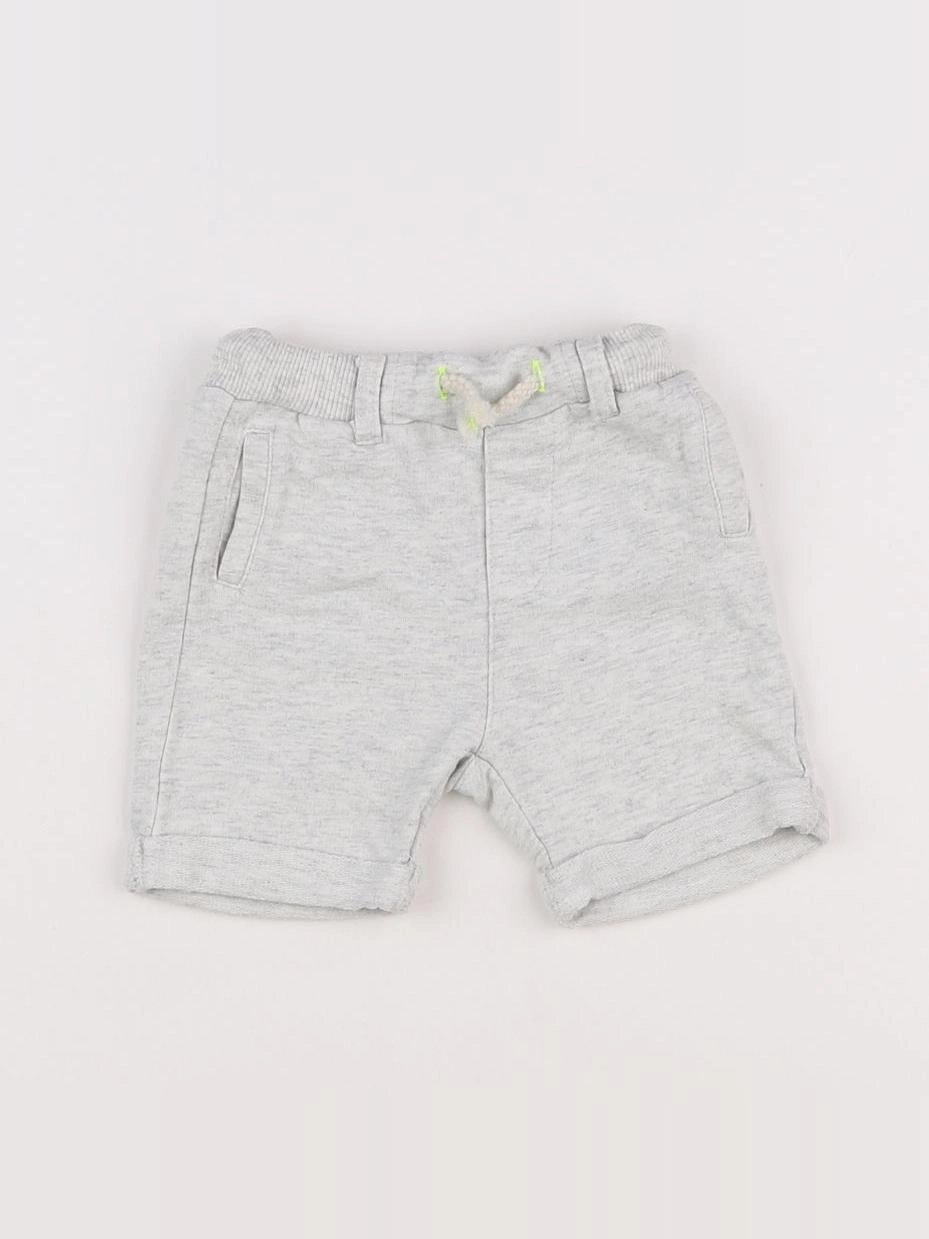 IKKS - short gris - 3 mois