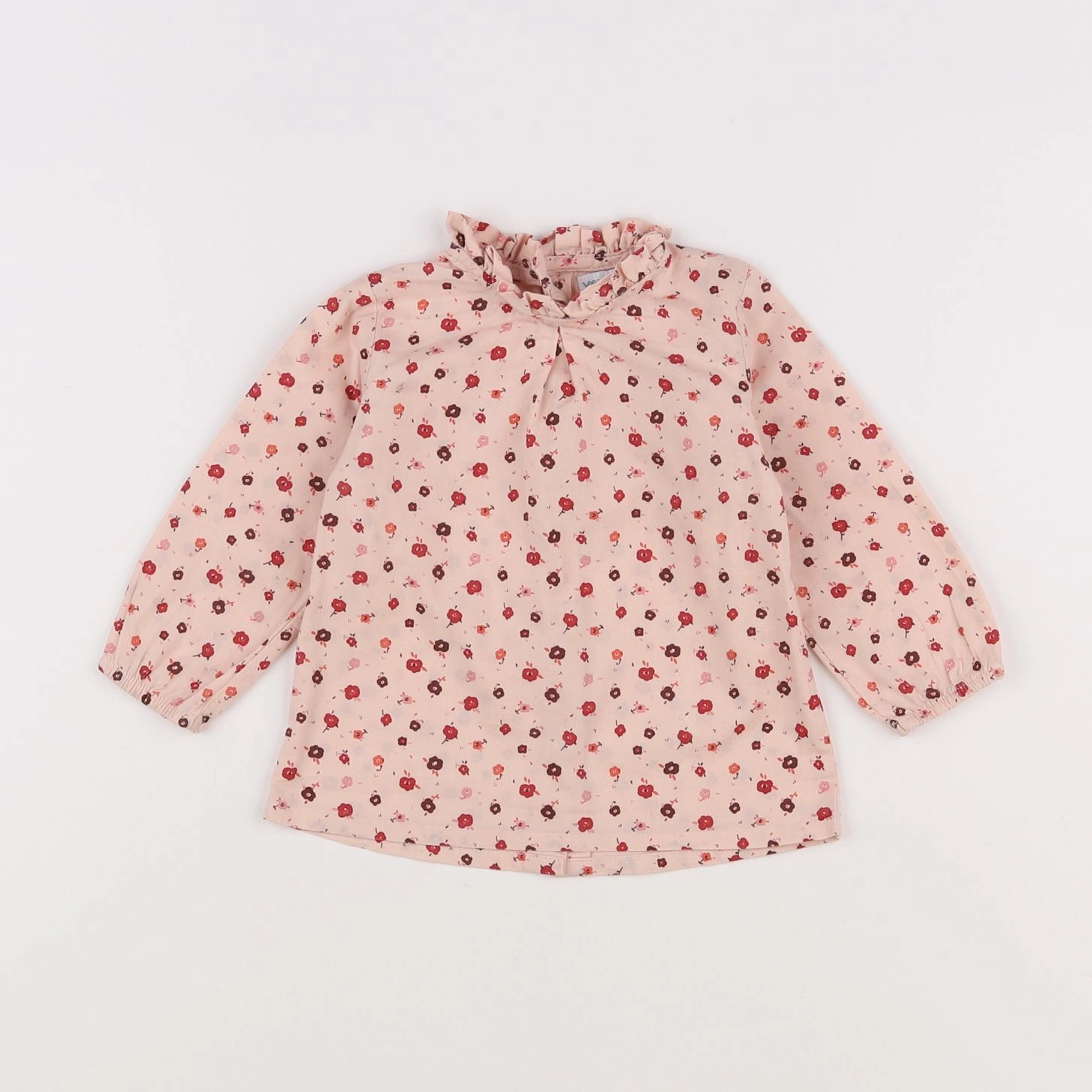Vertbaudet - blouse rose - 9 mois