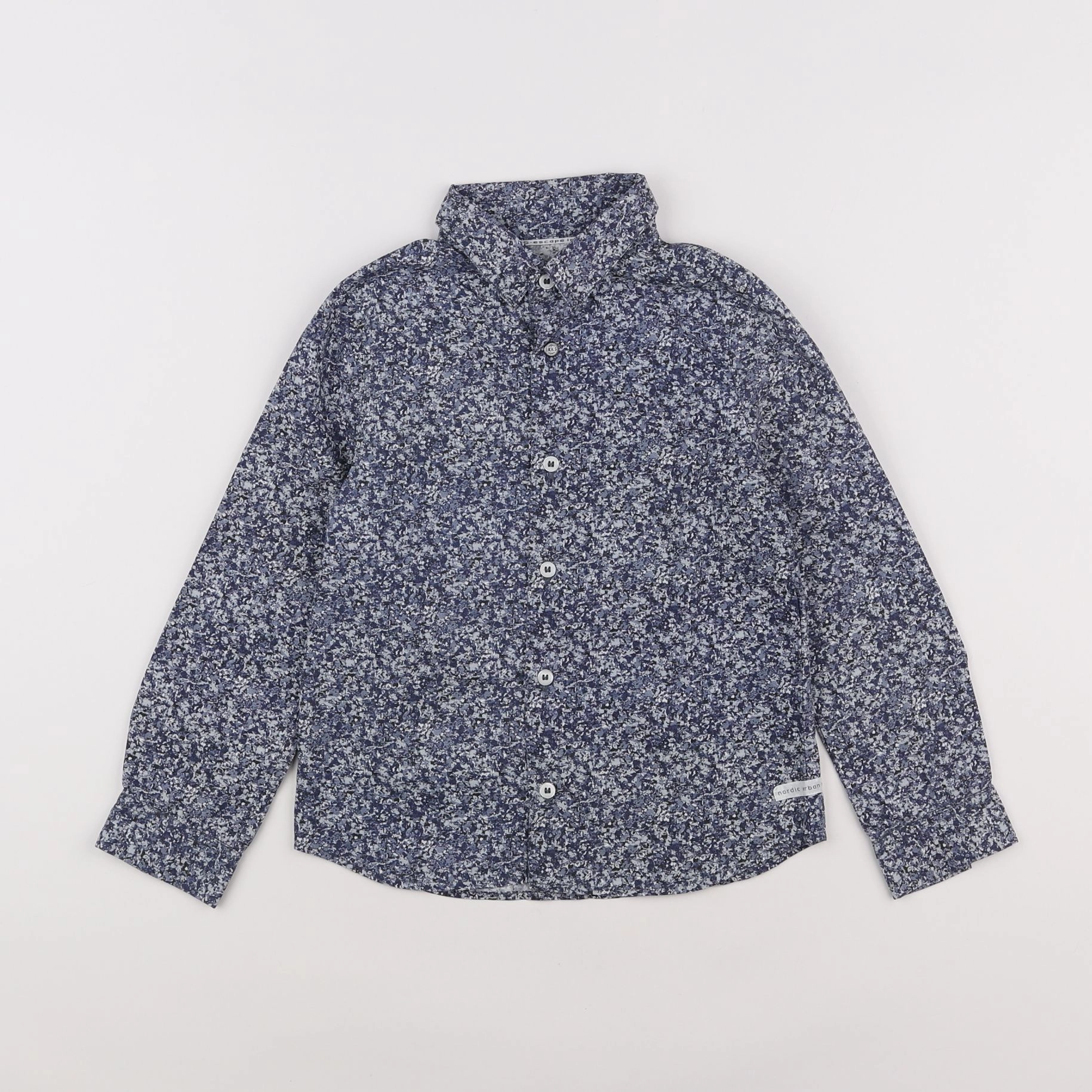 IKKS - chemise blanc, bleu - 5 ans