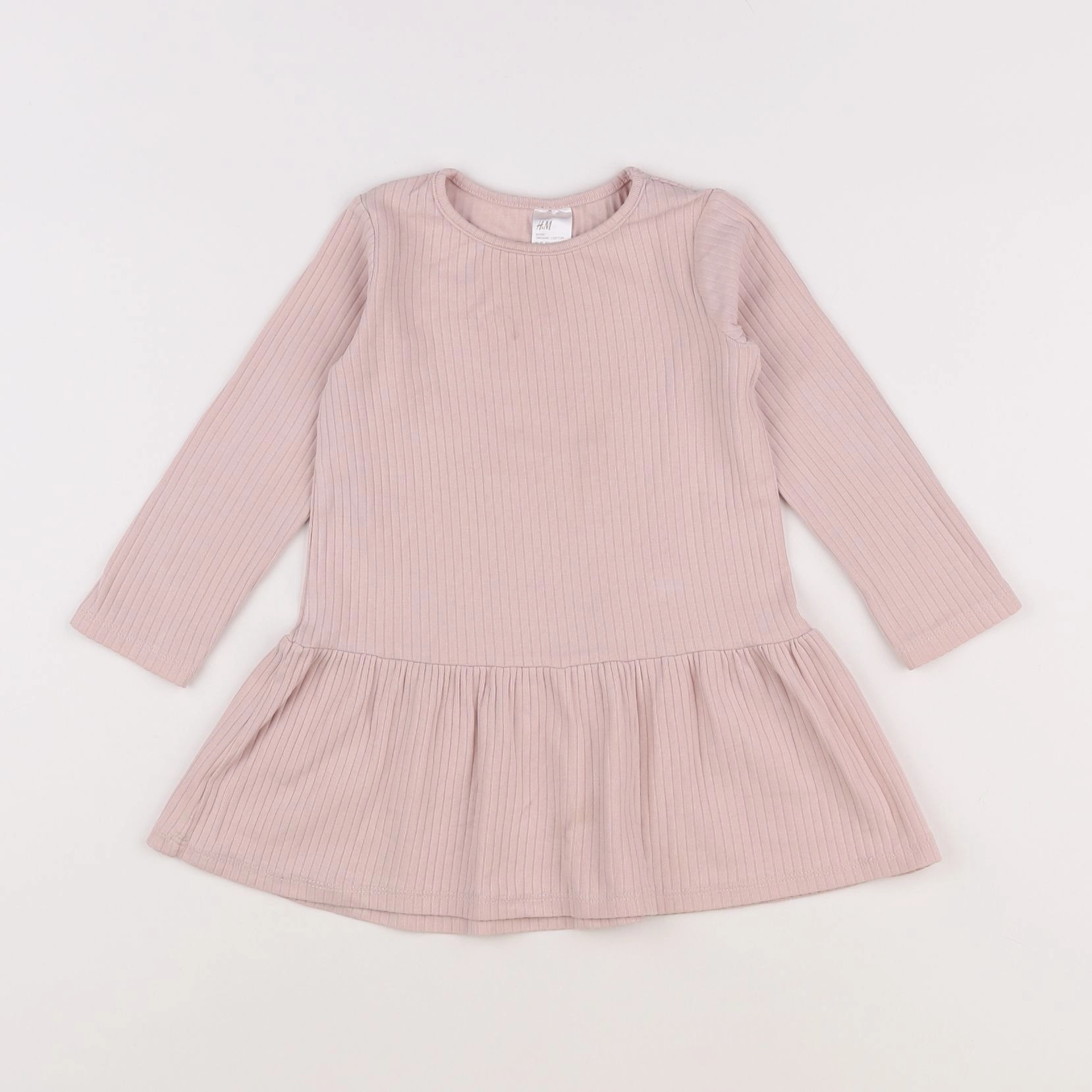 H&M - robe rose - 18 mois à 2 ans