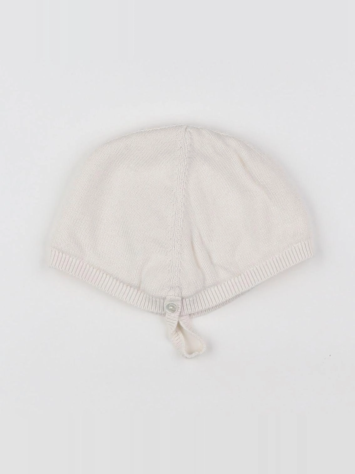 Jacadi - bonnet blanc - 6 mois