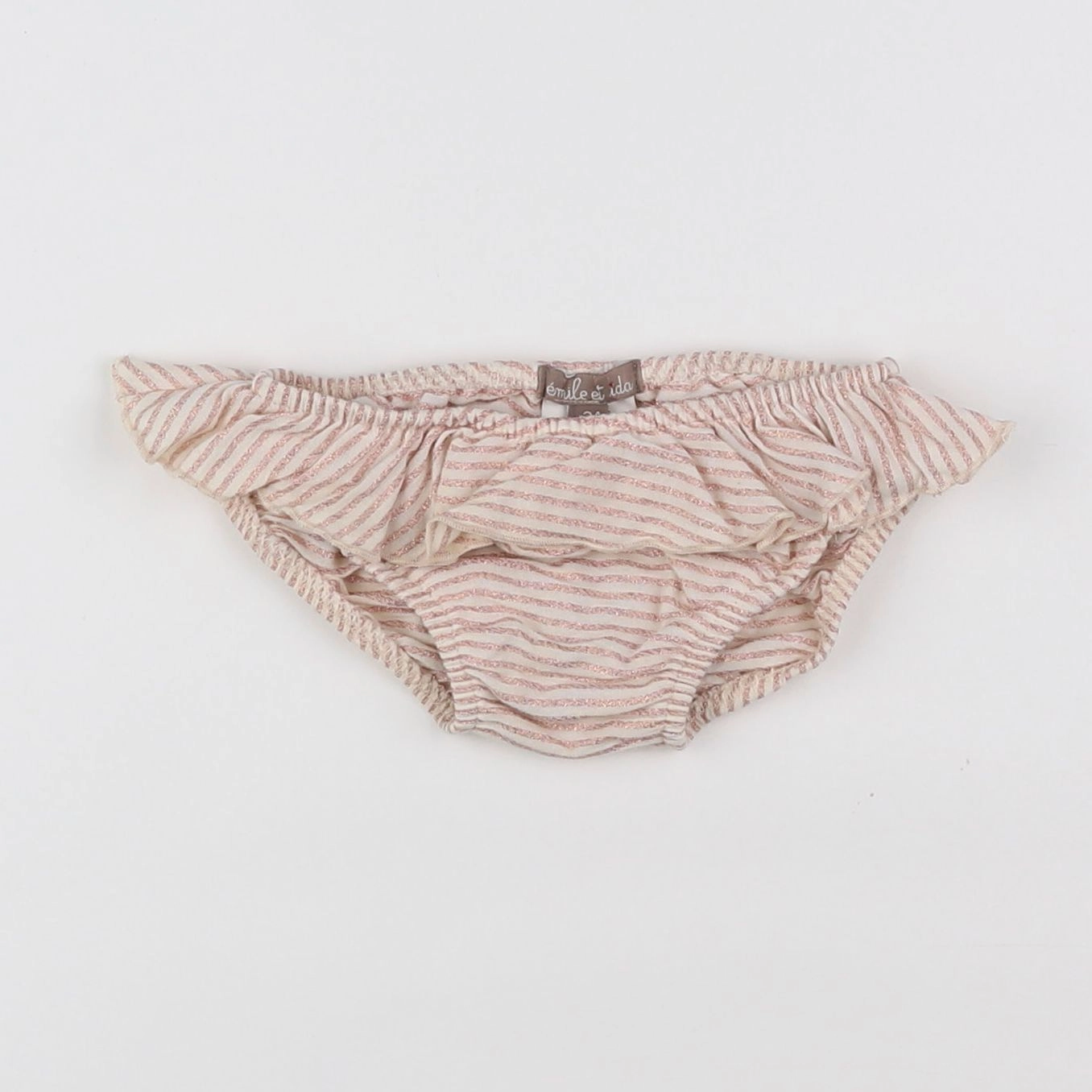 Emile et Ida - maillot de bain rose, or - 2 ans