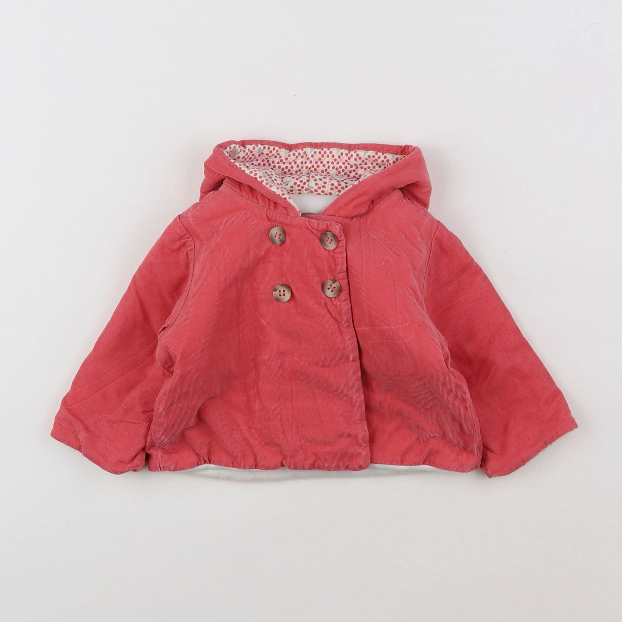 Petit Bateau - veste rose - 3 mois