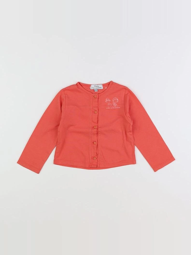 Arsène et les pipelettes - tee-shirt rose - 18 mois