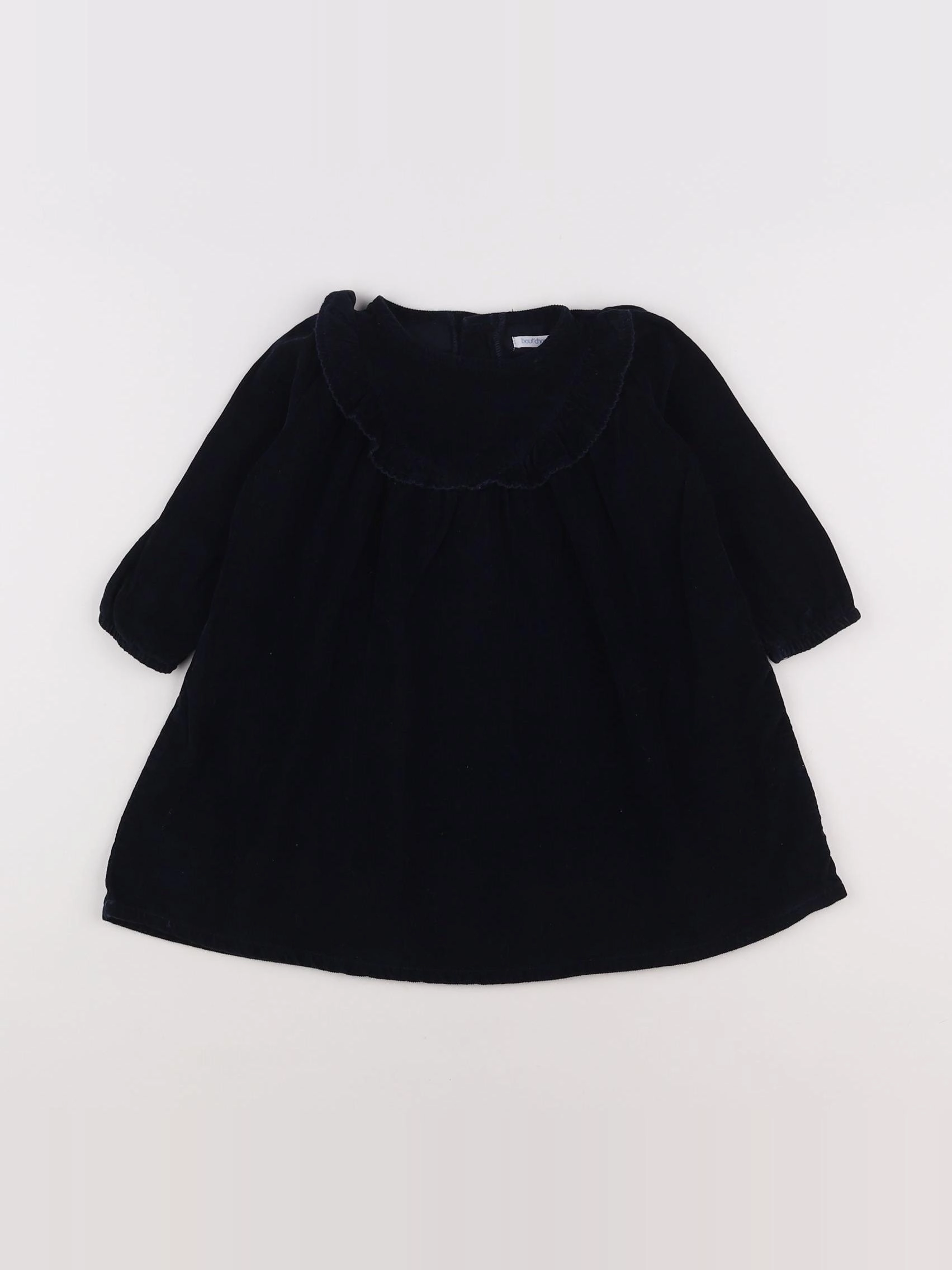 Boutchou - robe bleu - 12 mois