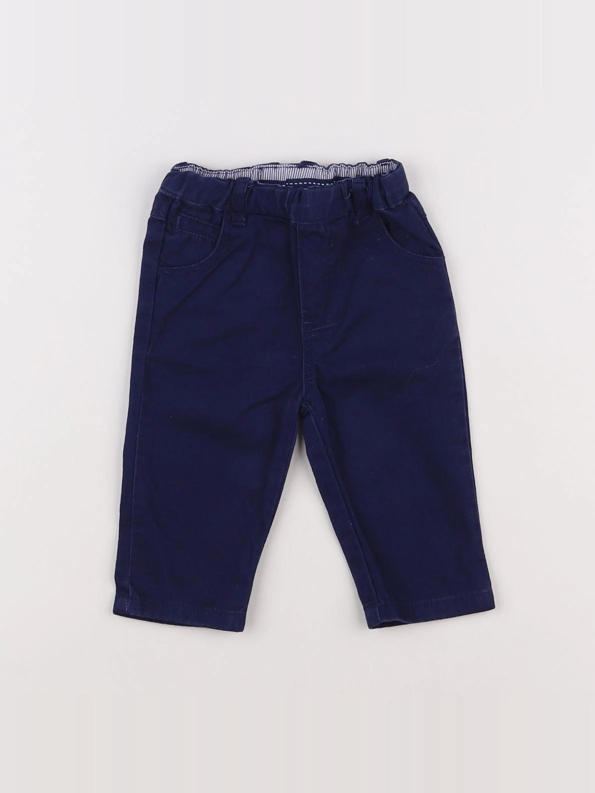 Cyrillus - pantalon bleu - 6 mois
