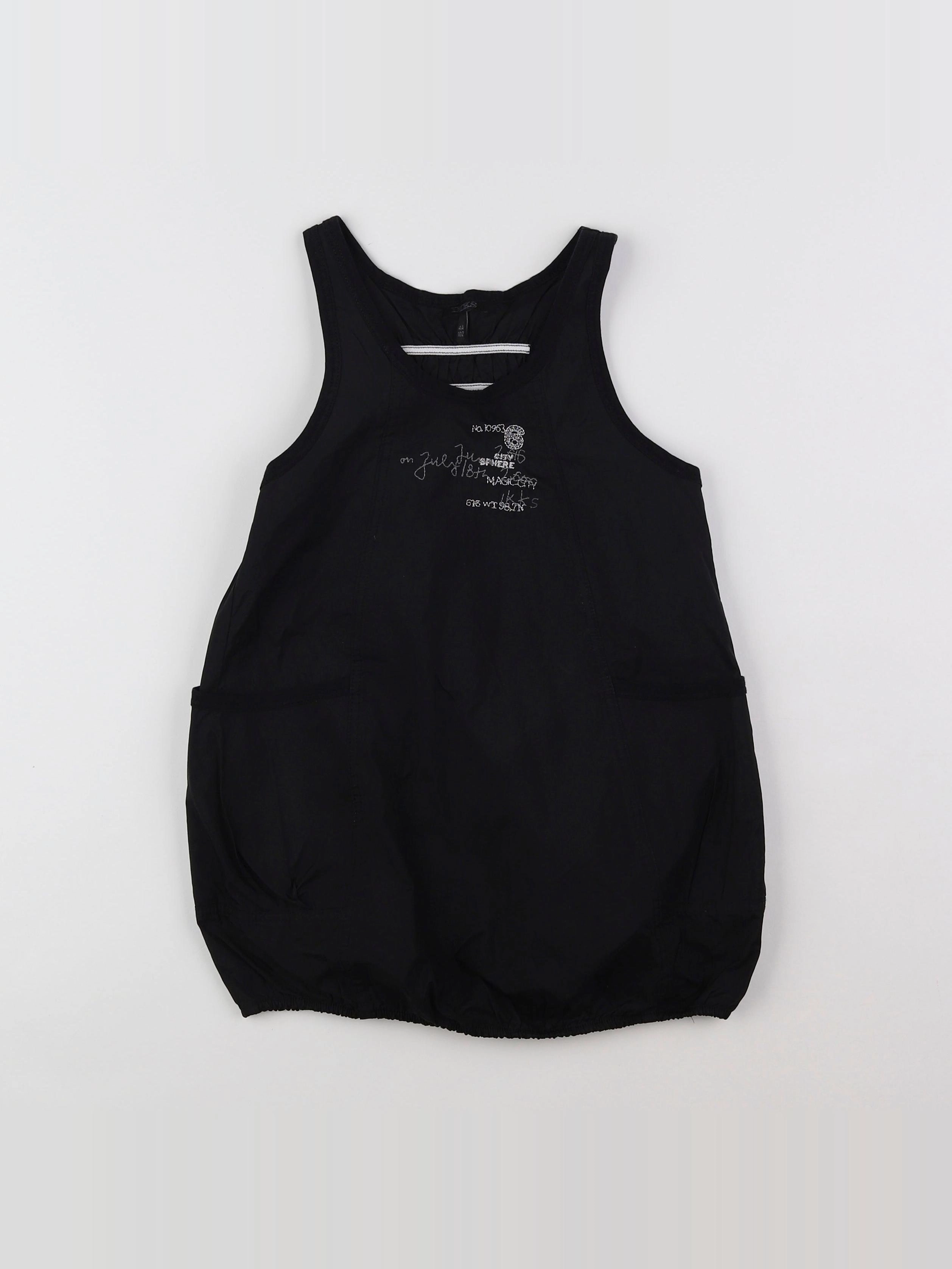 IKKS - robe noir - 4 ans