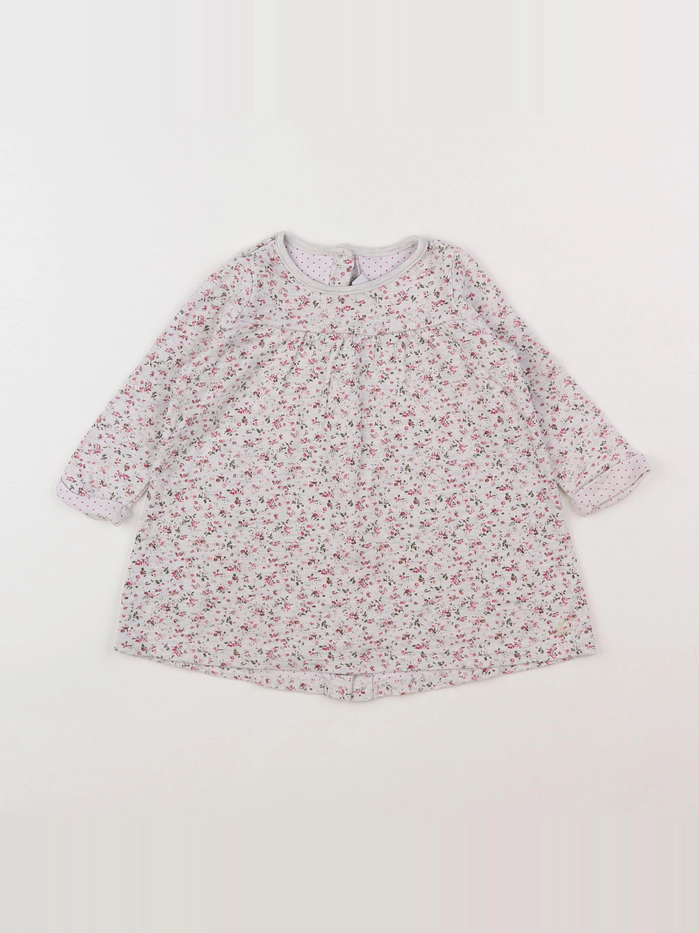 Petit Bateau - robe rose - 18 mois