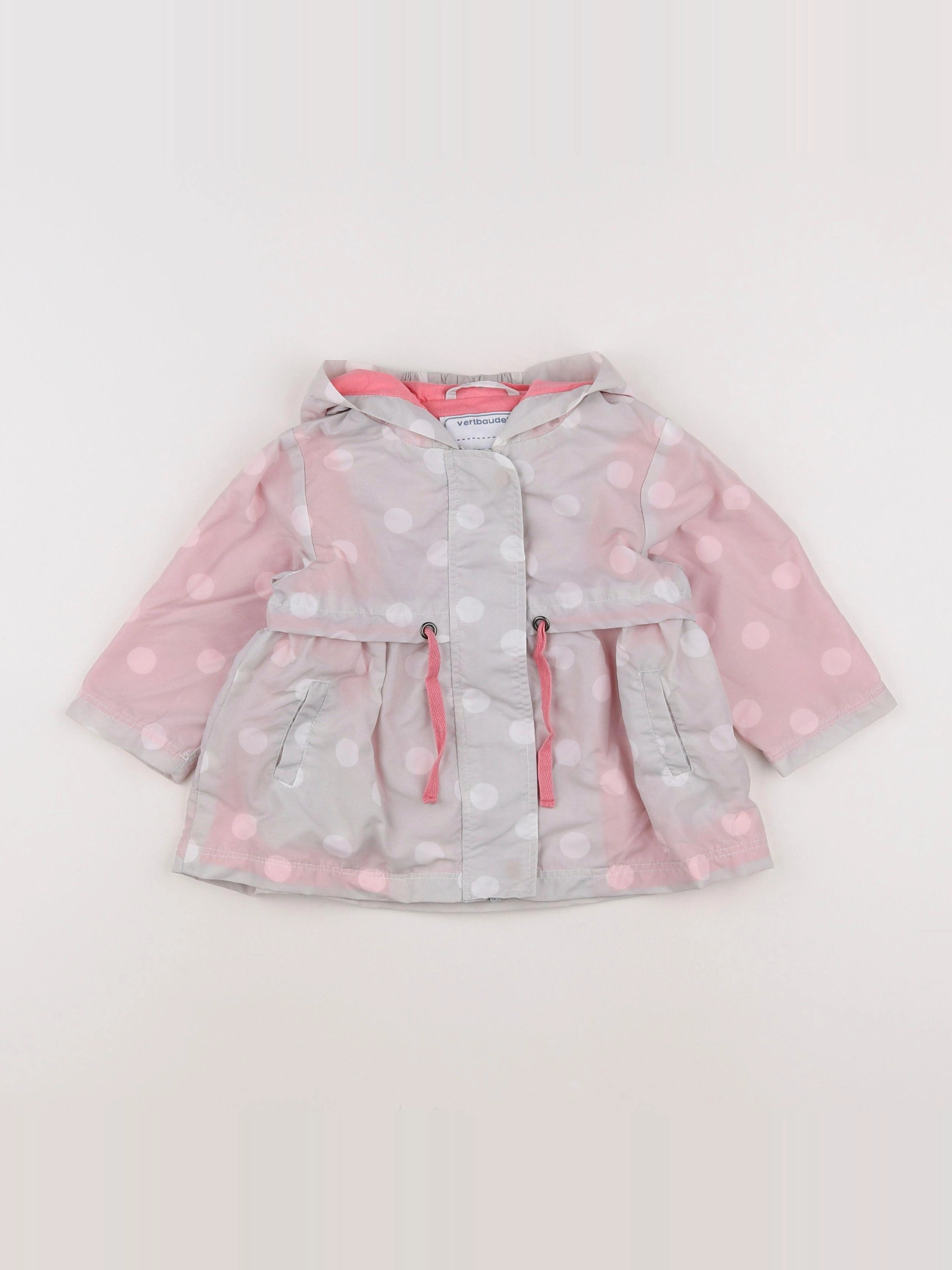 Vertbaudet - veste gris - 12 mois