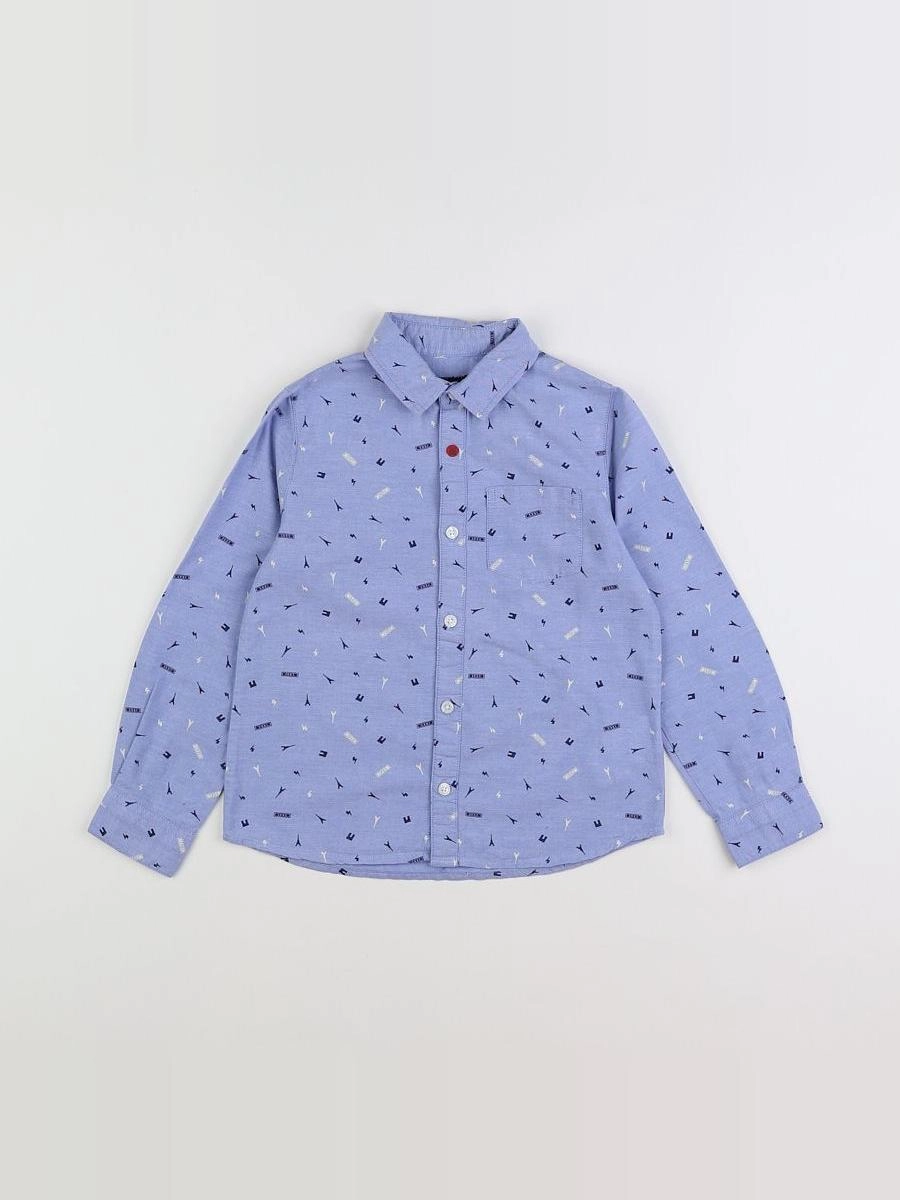 IKKS - chemise bleu - 6 ans