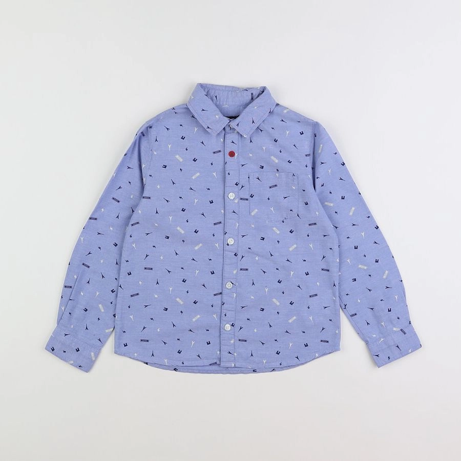IKKS - chemise bleu - 6 ans
