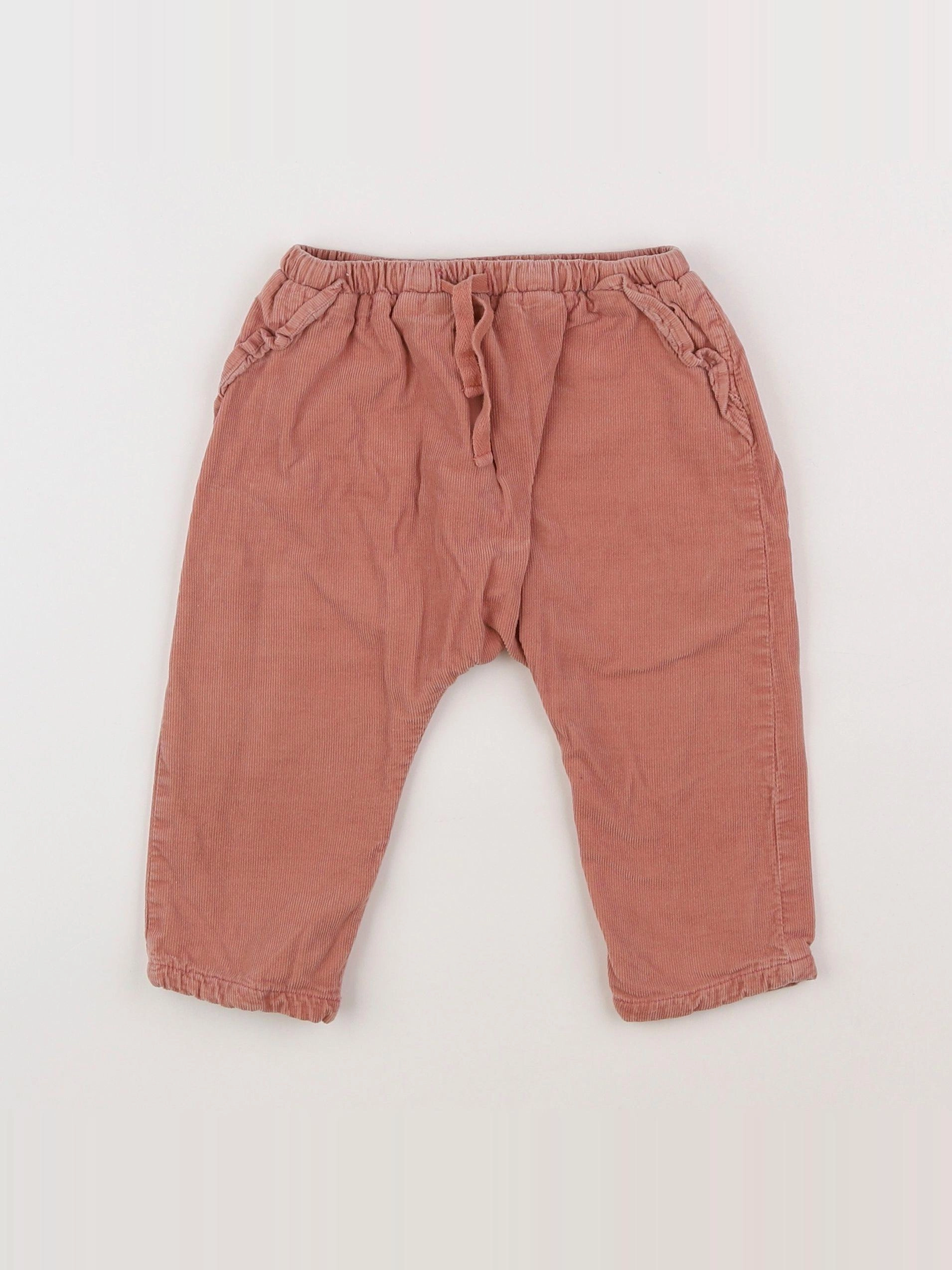 Boutchou - pantalon rose - 12 mois