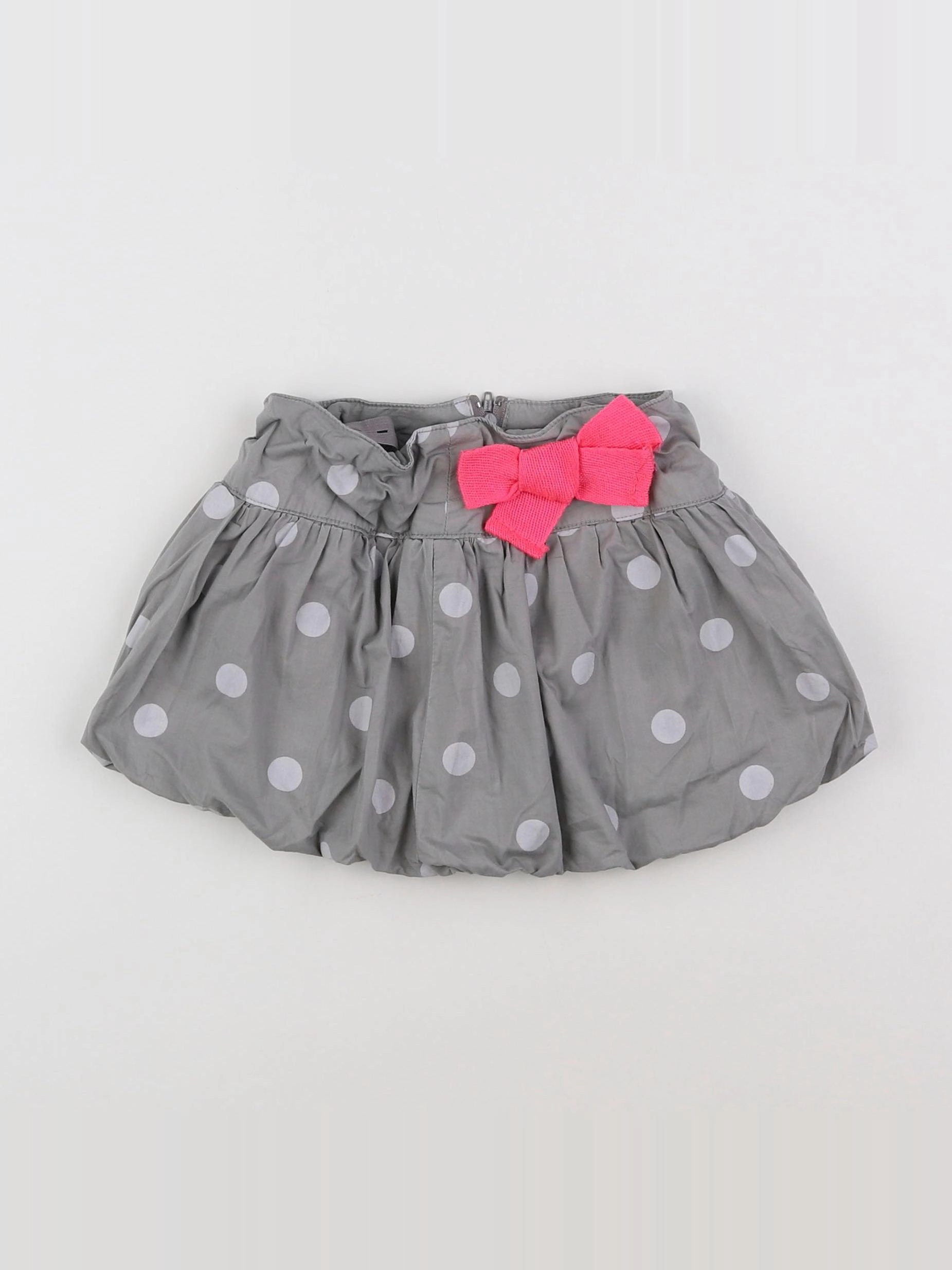 Vertbaudet - jupe gris - 2 ans
