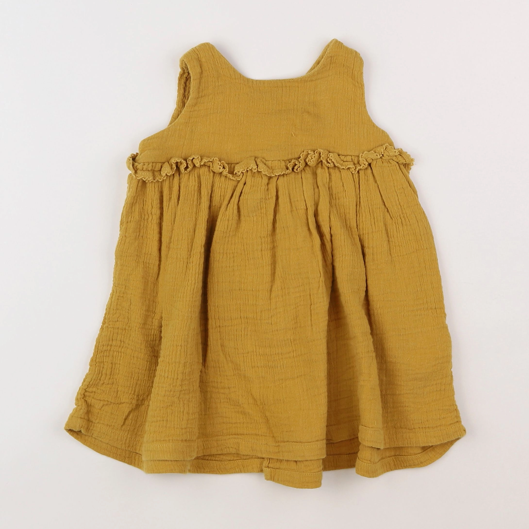 Boutchou - robe jaune - 18 mois
