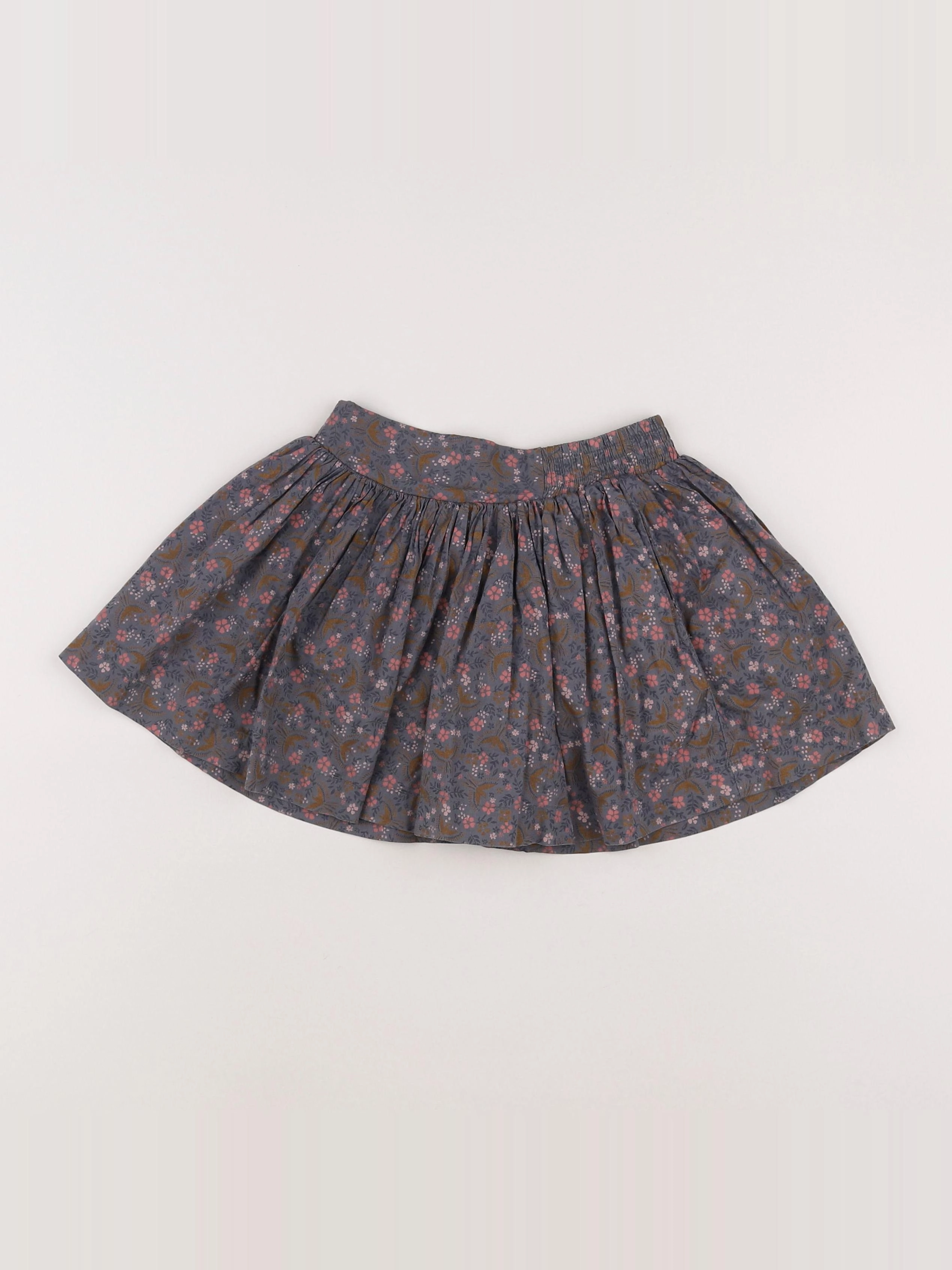 Monoprix - jupe gris, multicolore - 4 ans