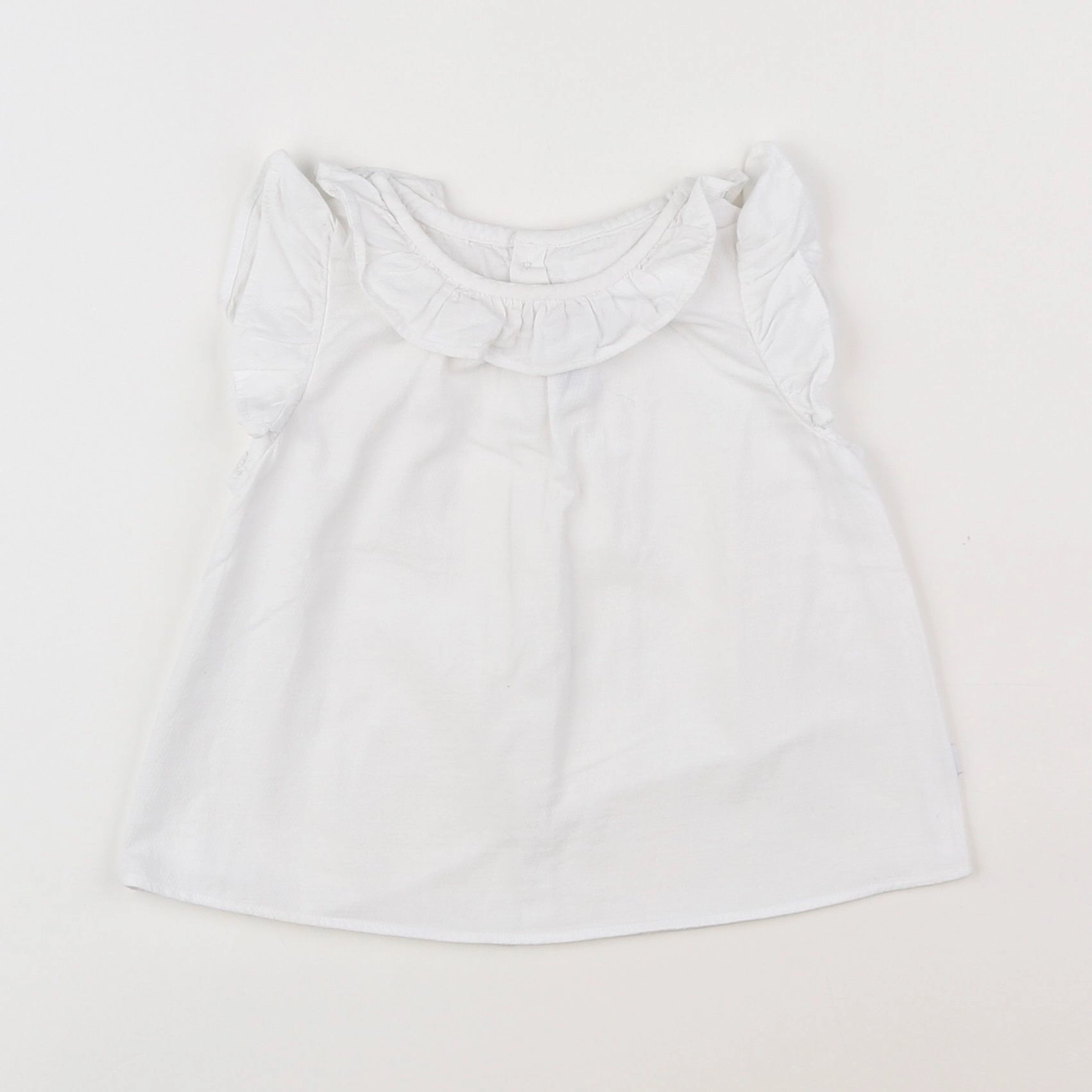 Jacadi - blouse blanc - 12 mois
