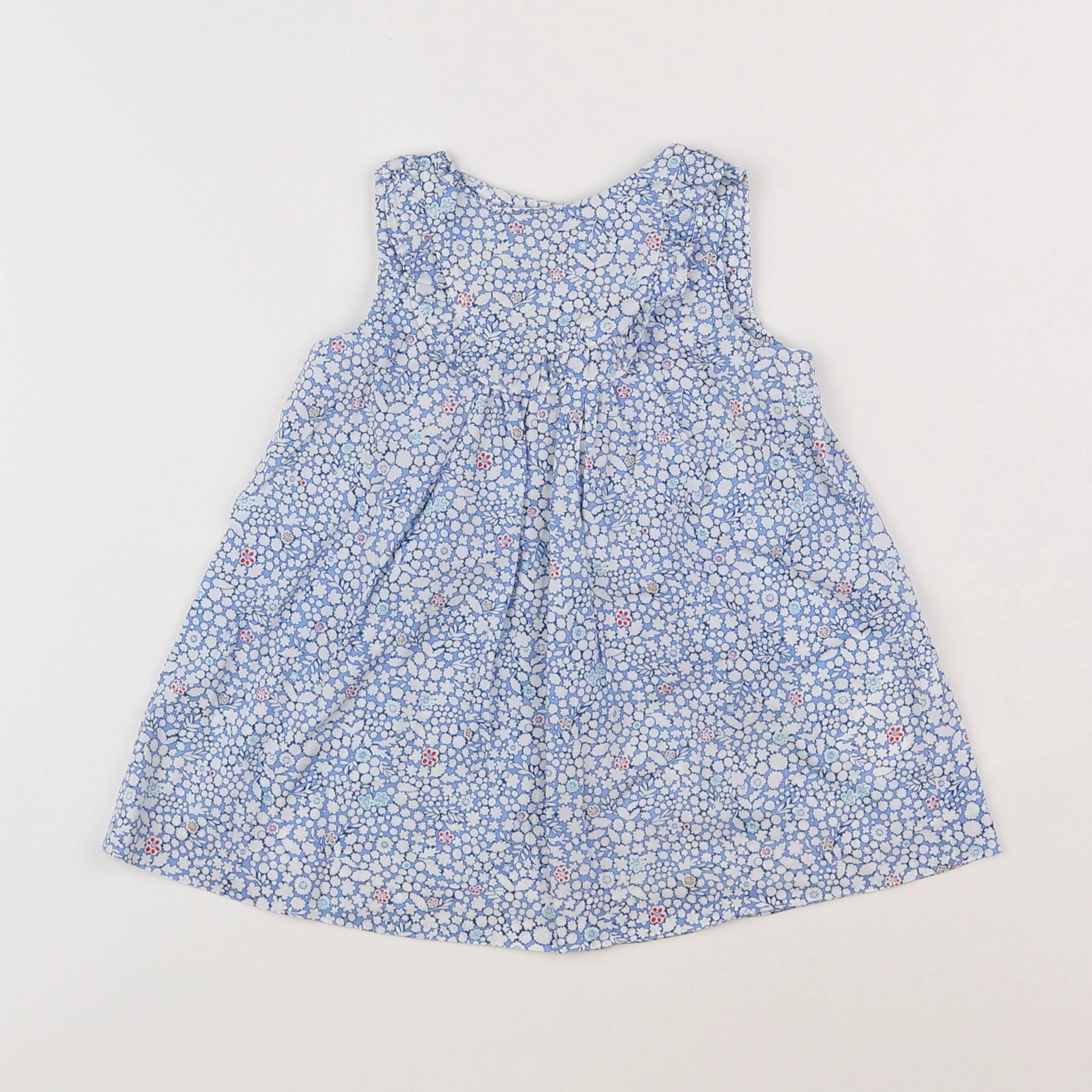 Jacadi - robe bleu - 12 mois