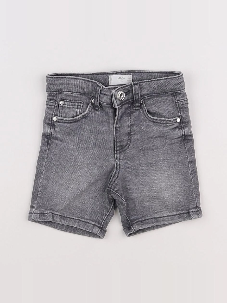 Mango - short gris - 12/18 mois