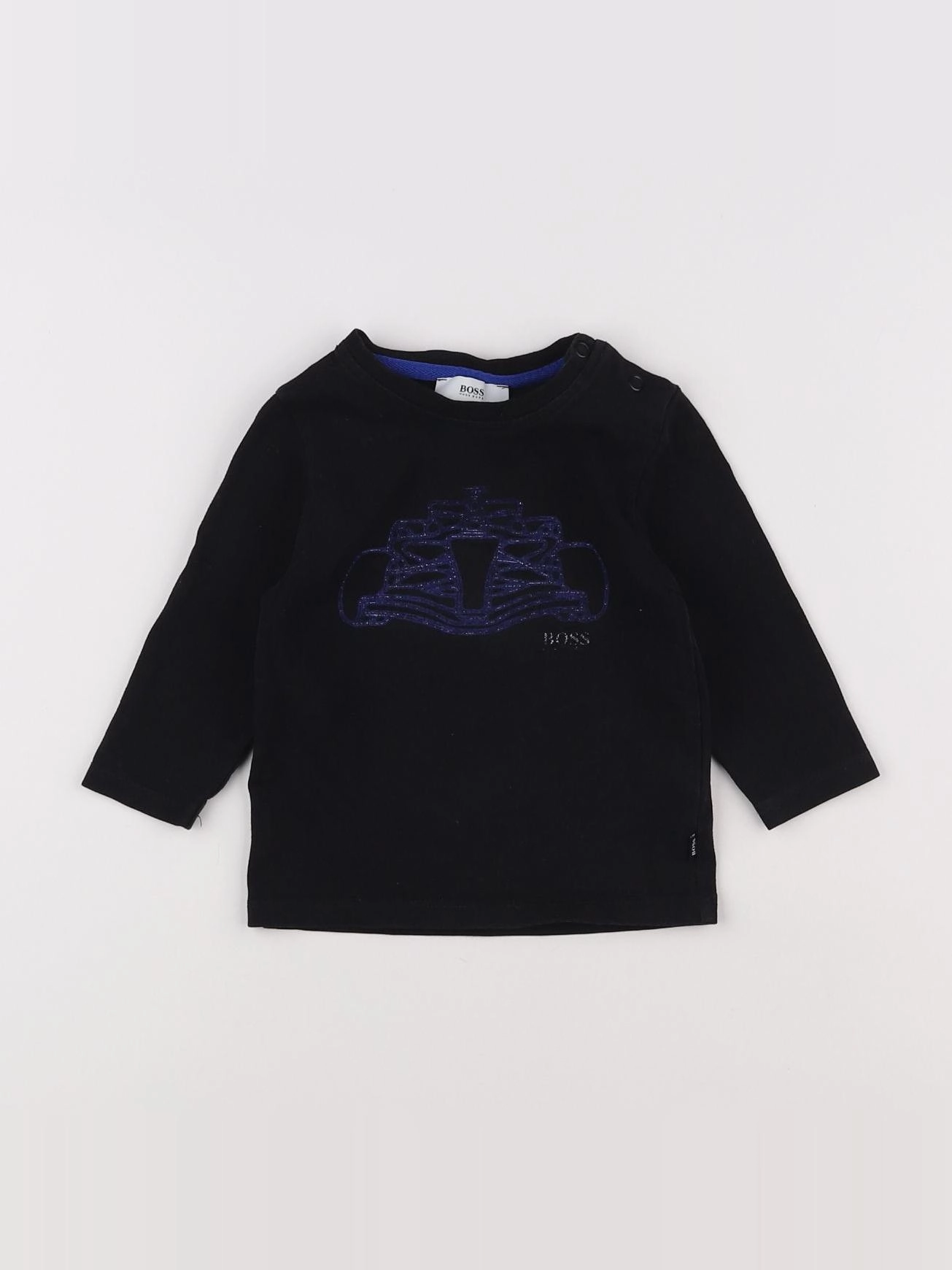 Hugo Boss - tee-shirt noir - 9 mois