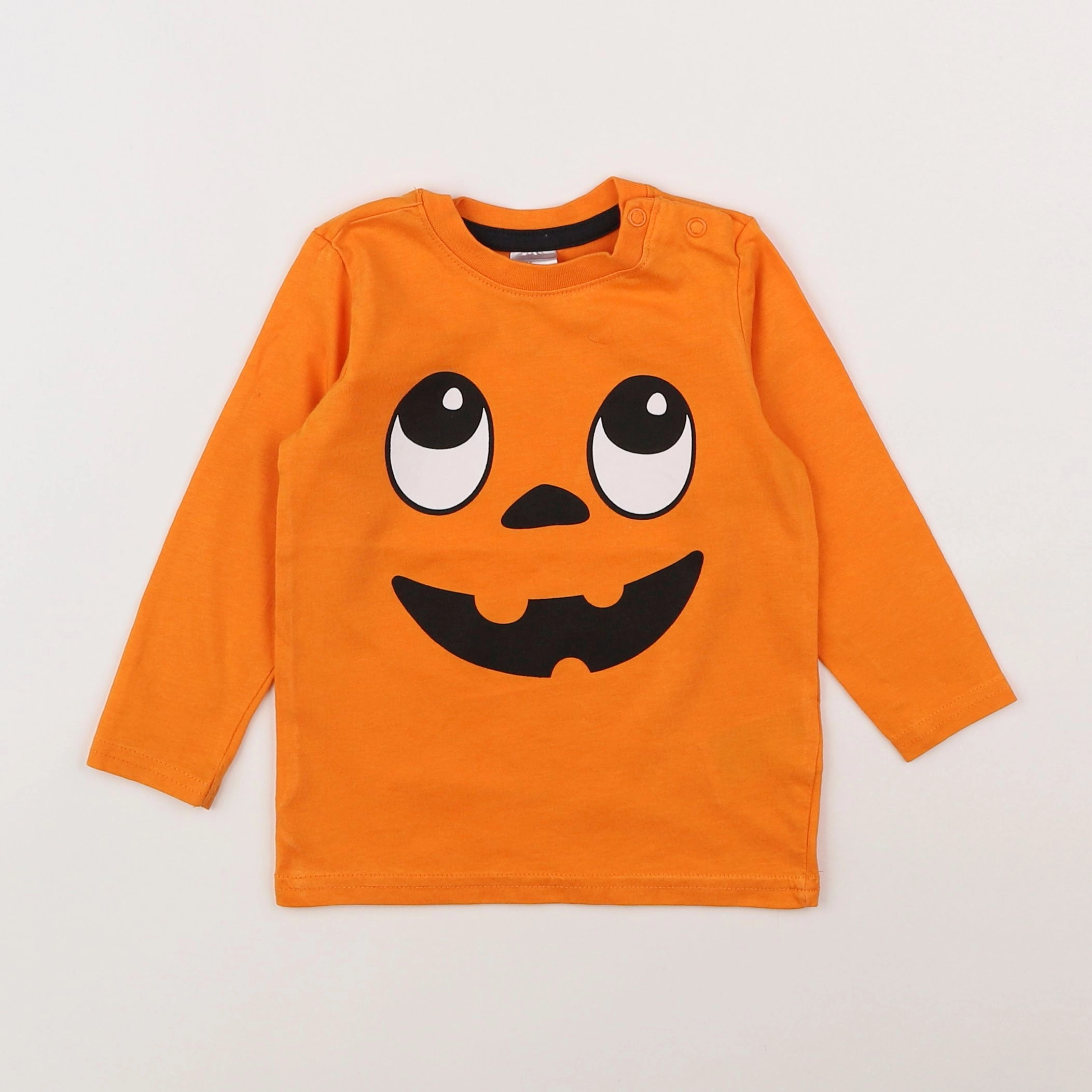 H&M - tee-shirt orange - 9/12 mois