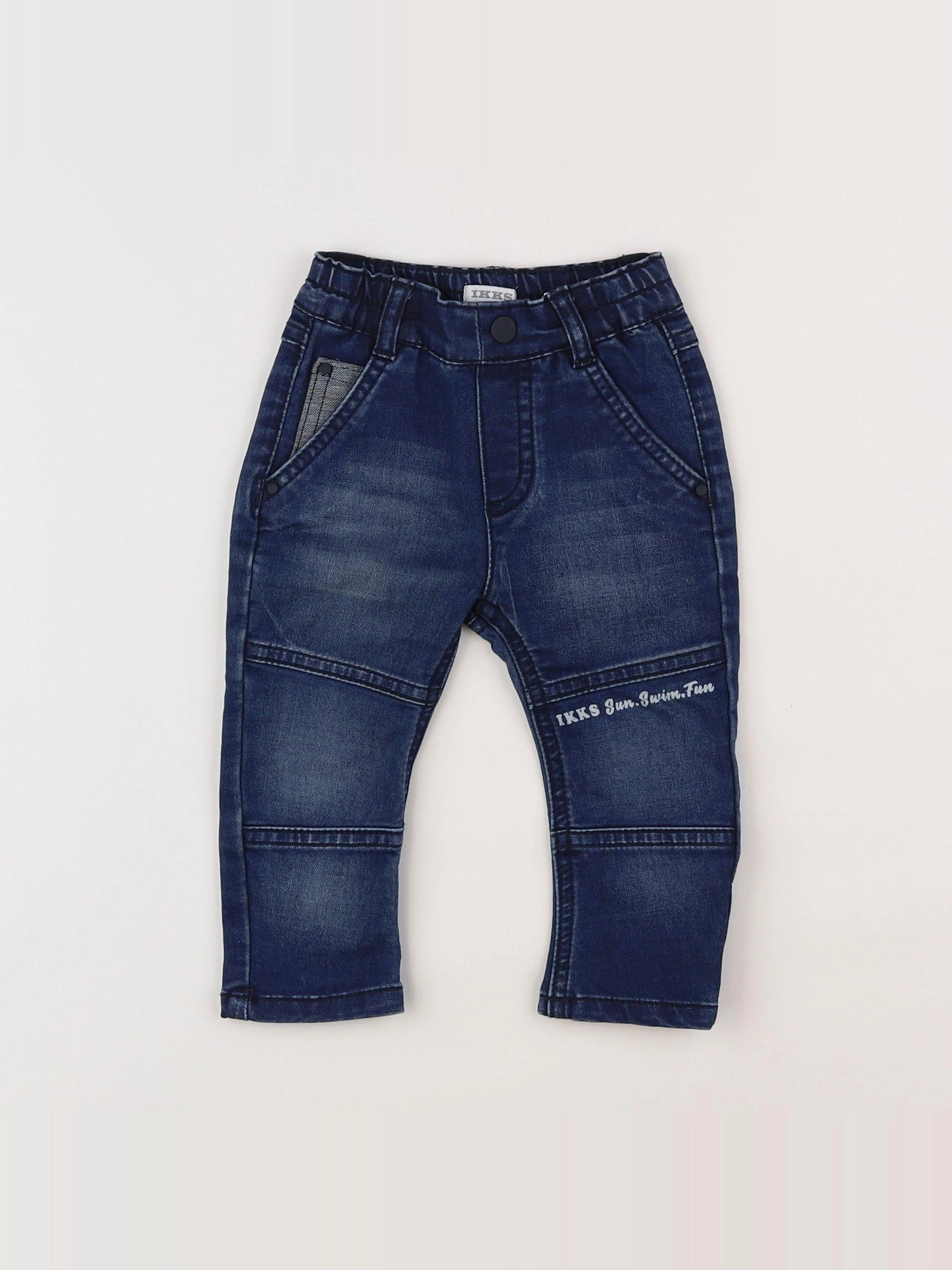 IKKS - jean bleu - 12 mois