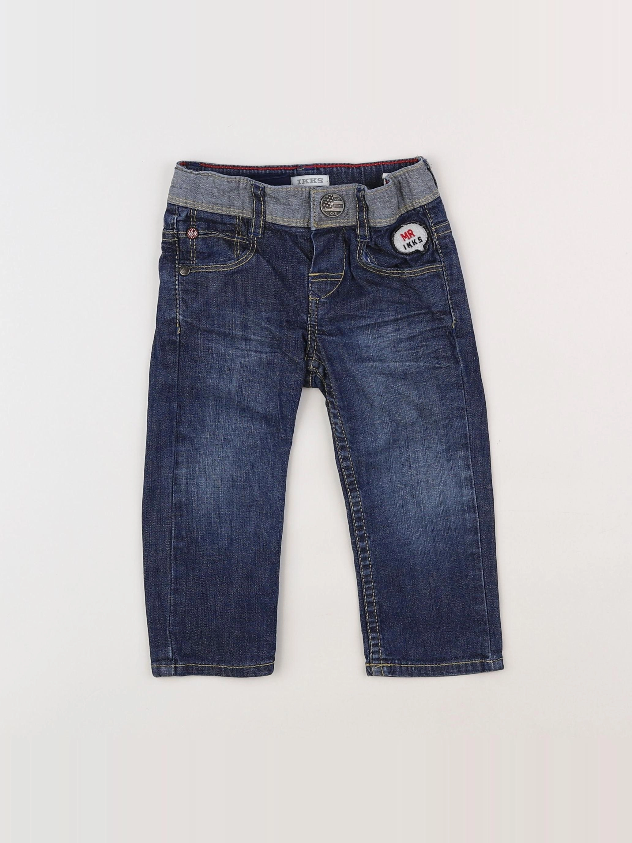 IKKS - jean bleu - 12 mois