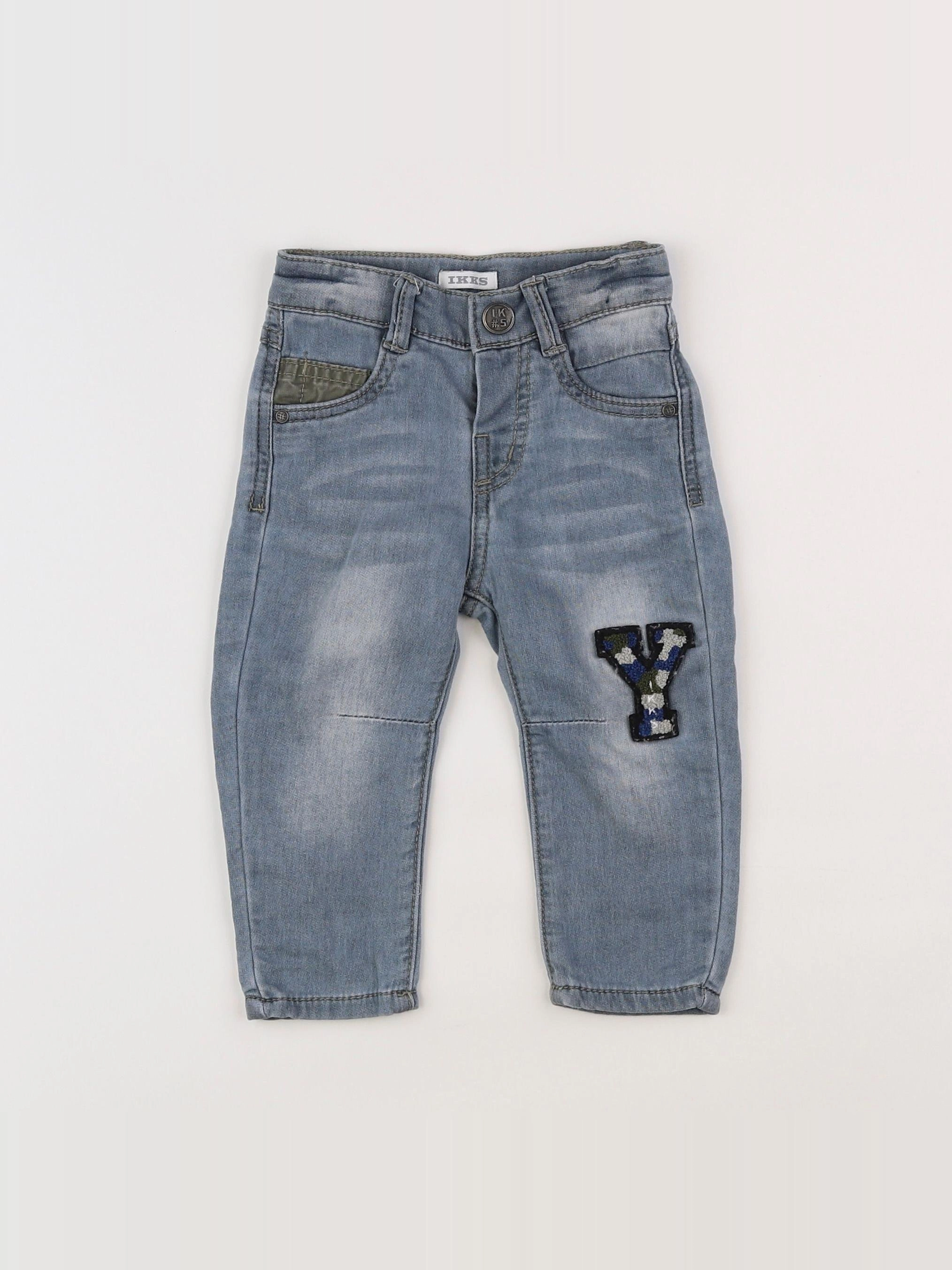 IKKS - jean bleu - 12 mois
