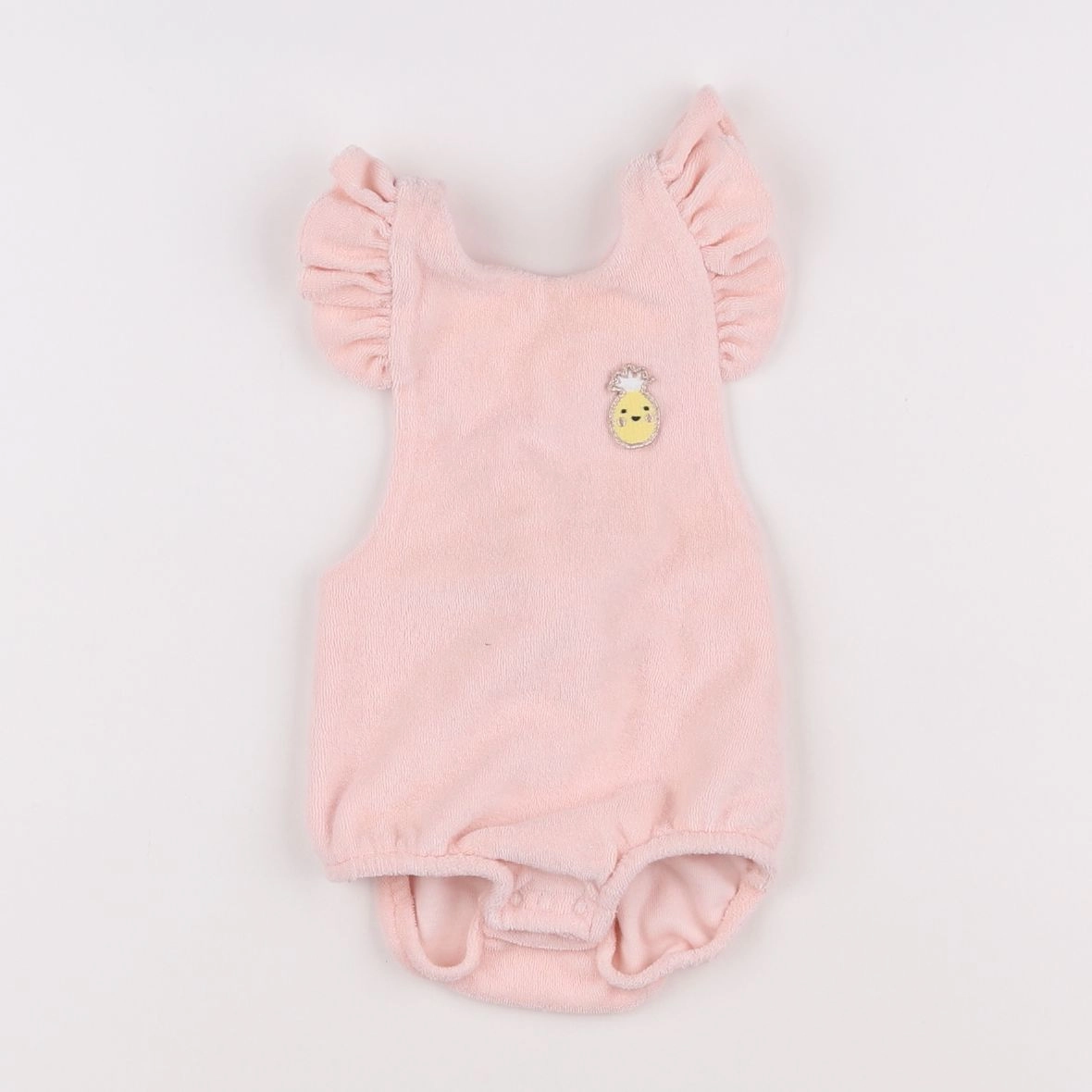 Vertbaudet - combinaison rose - 6 mois