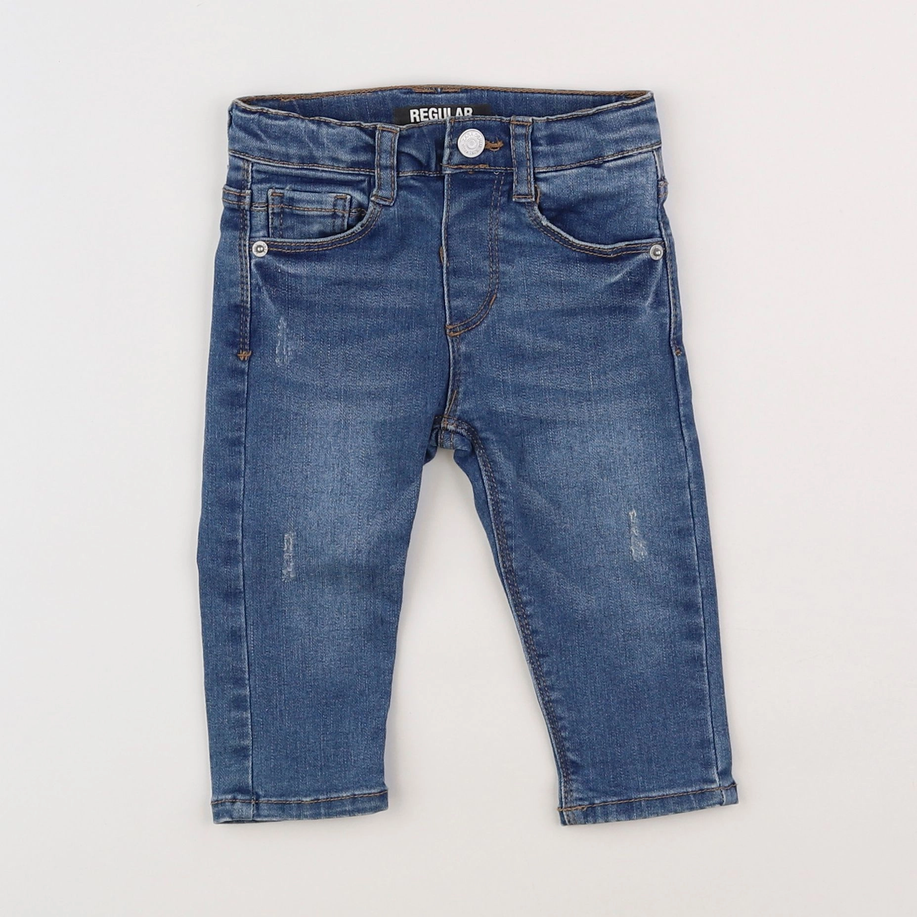 Zara - jean bleu - 3/6 mois