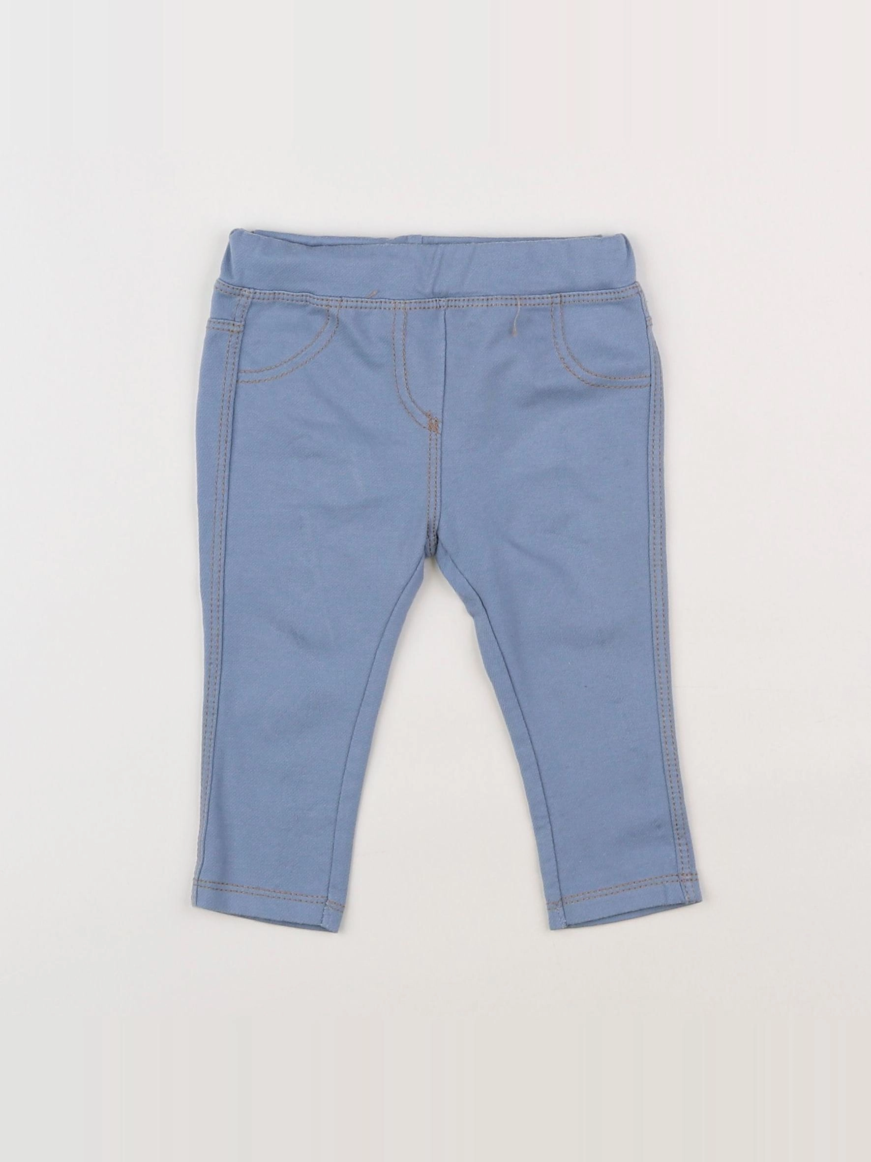 Tape à l'oeil - jegging bleu - 9 mois