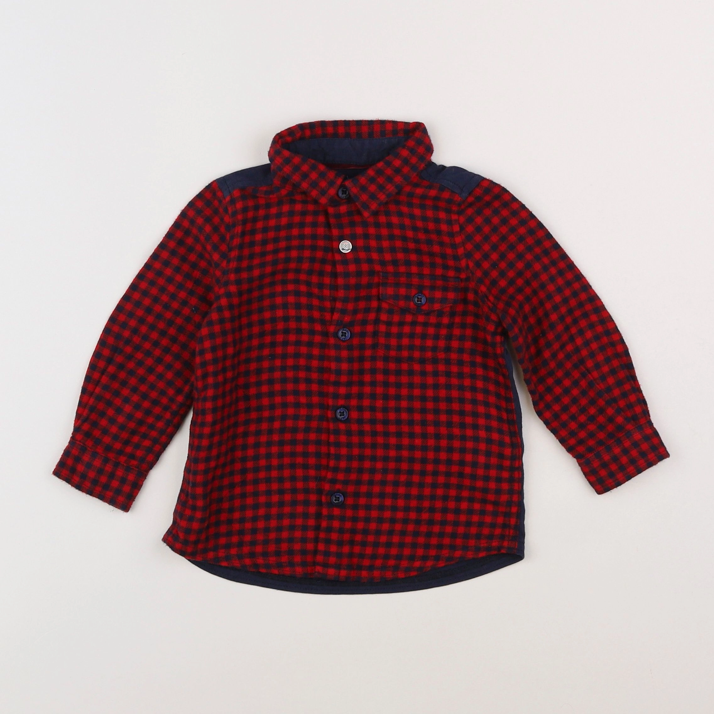 IKKS - chemise rouge - 12 mois